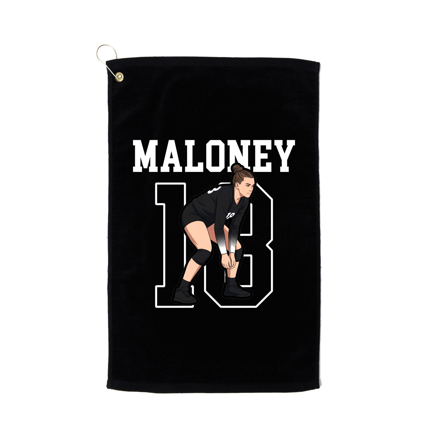 Golf Towel — Shirsey in Black