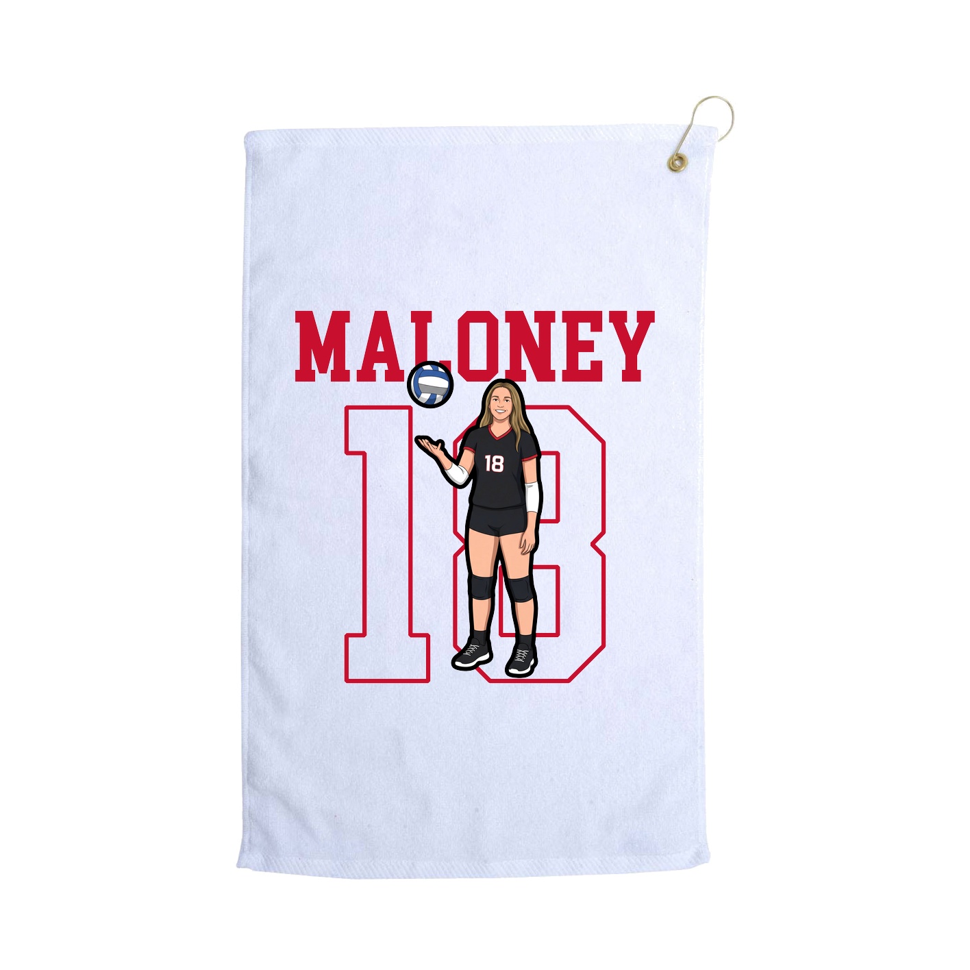 Terry Velour Golf Towel