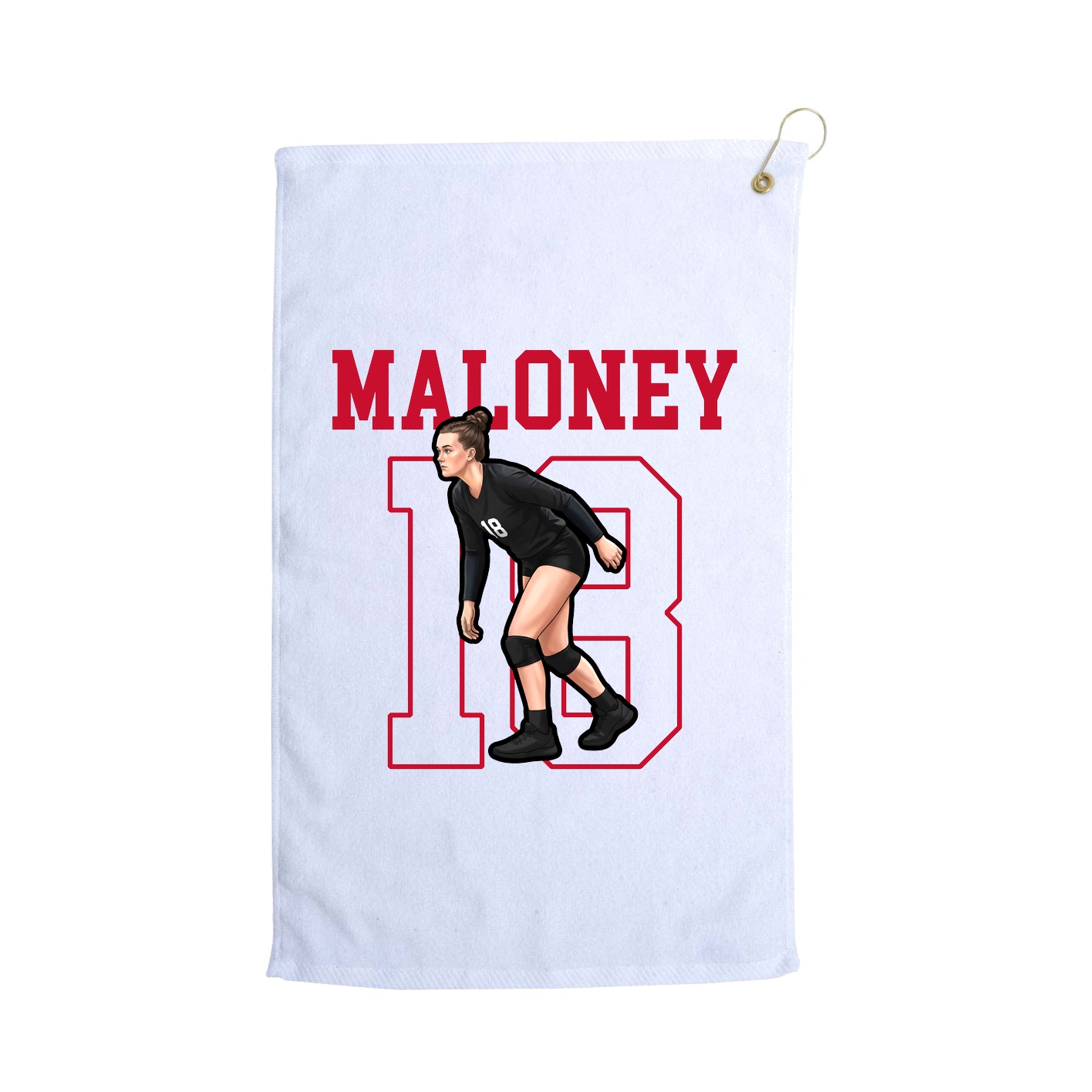 Golf Towel — Shirsey in White