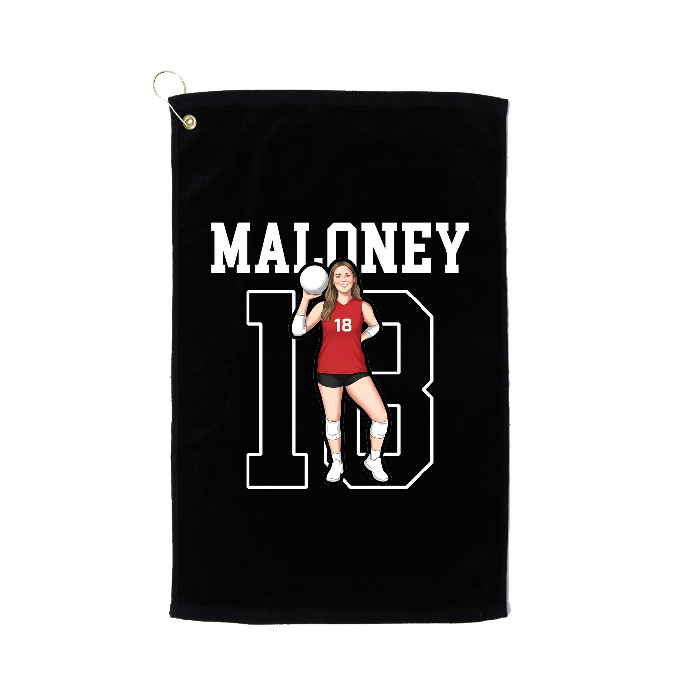Golf Towel — Shirsey in Black