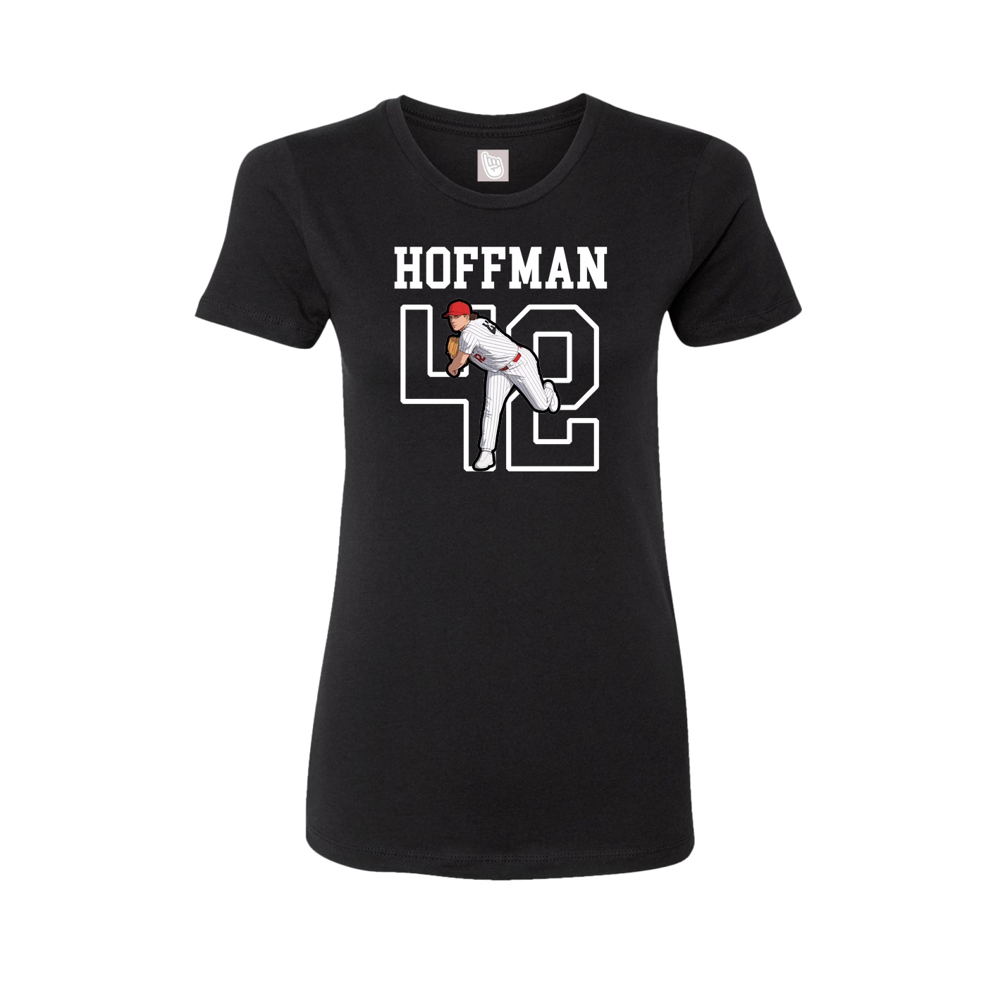 Fitted Women's Tee — Shirsey in Black
