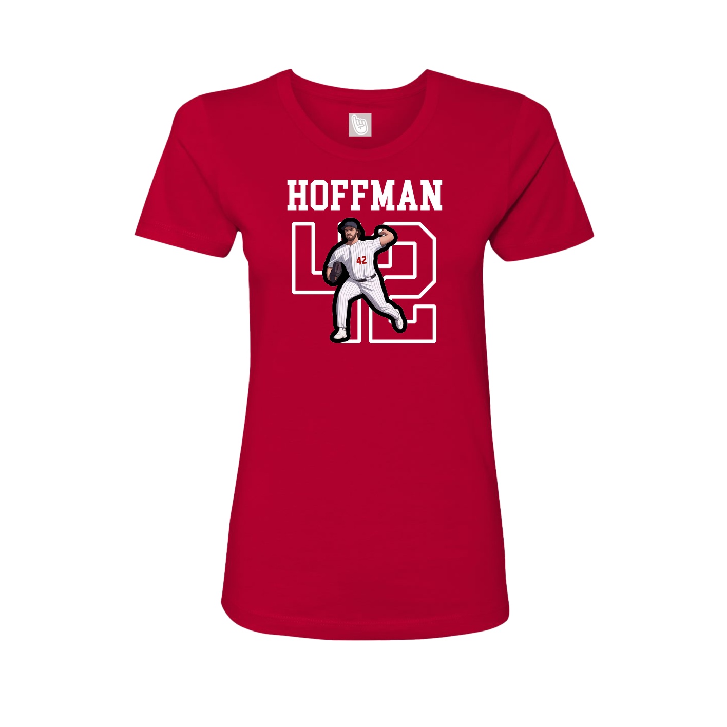Fitted Women's Tee — Shirsey in Red
