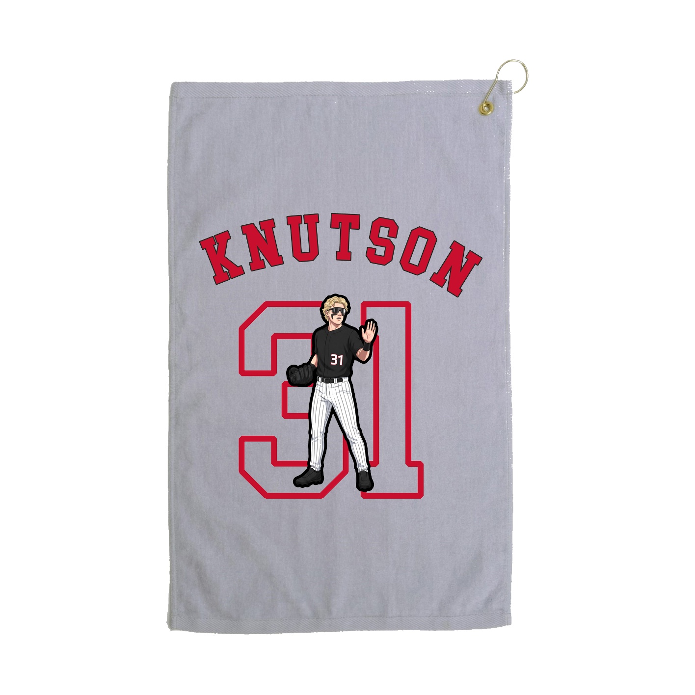 Golf Towel — Shirsey Arch in Grey