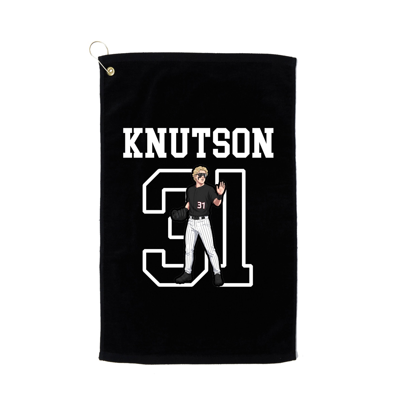 Golf Towel — Shirsey in Black