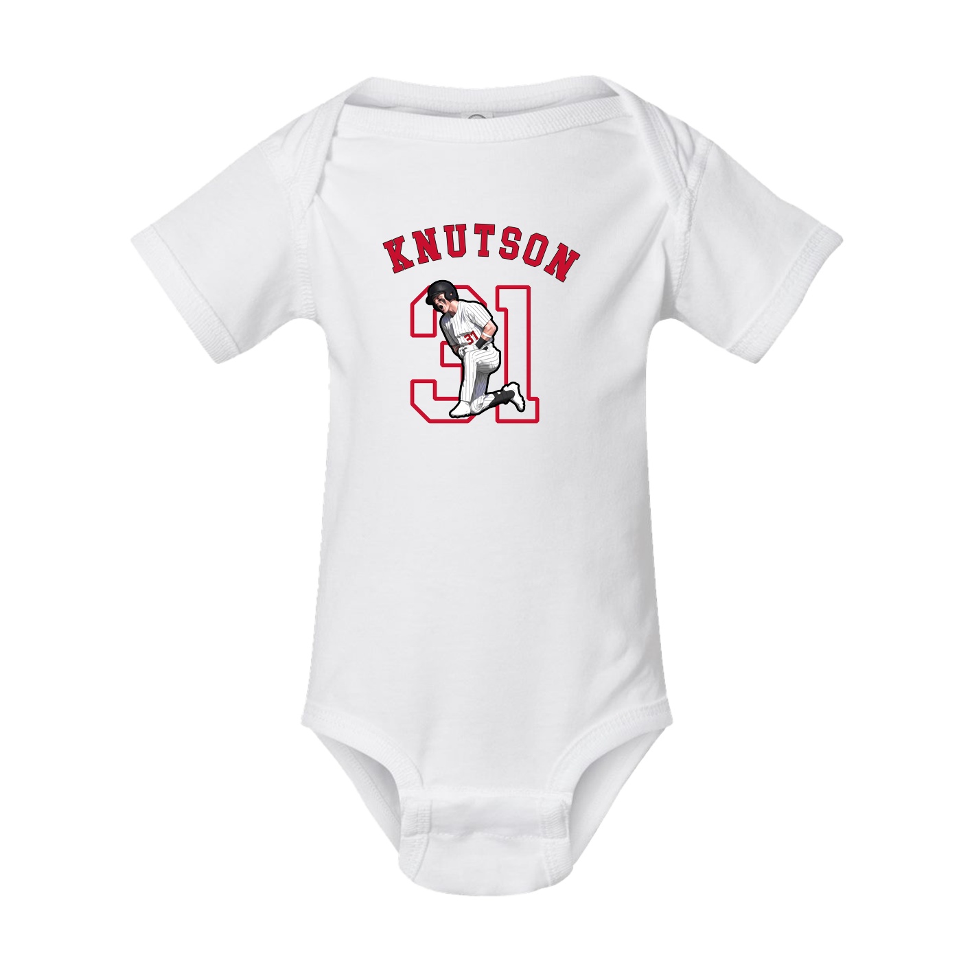Baby Onesie — Shirsey Arch in White