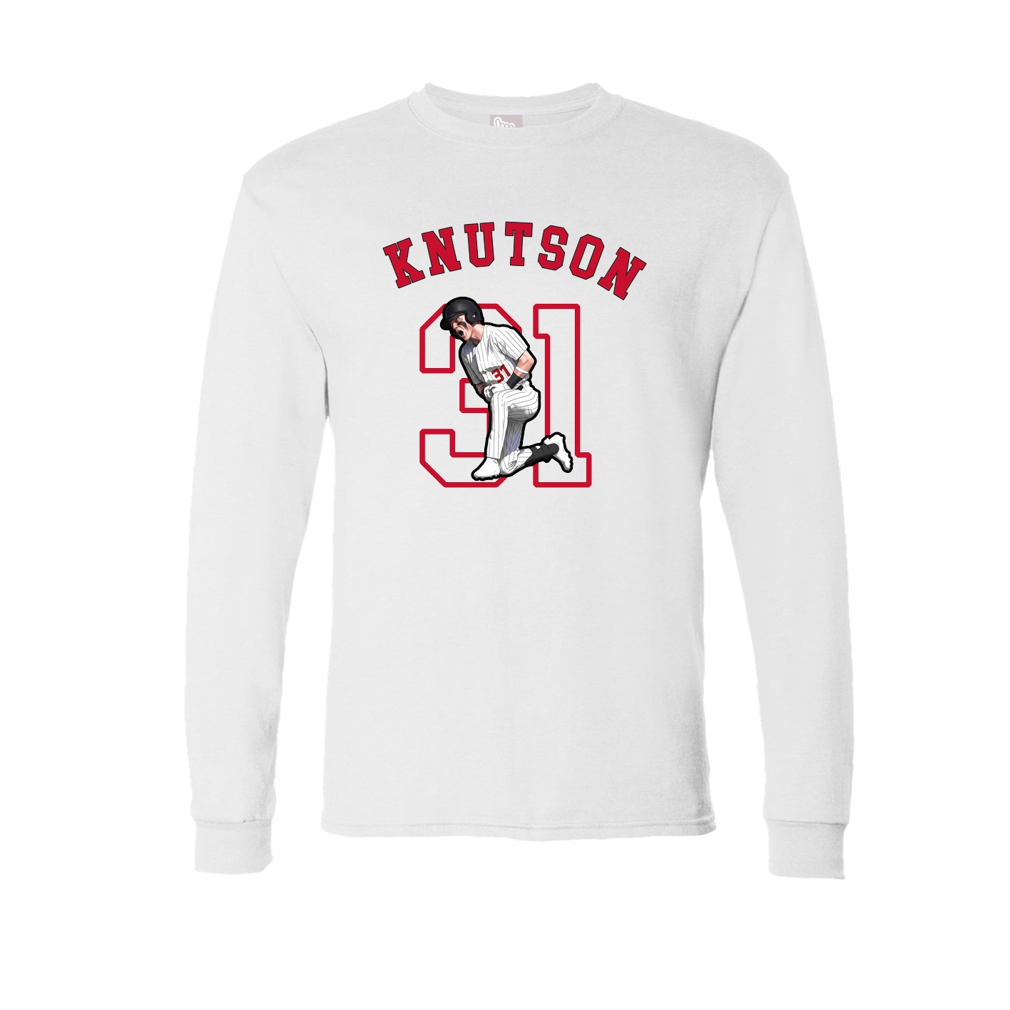 Long Sleeve Tee — Shirsey Arch in White