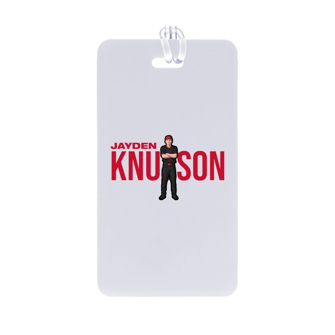 Bag Tag — Player Name in Classic