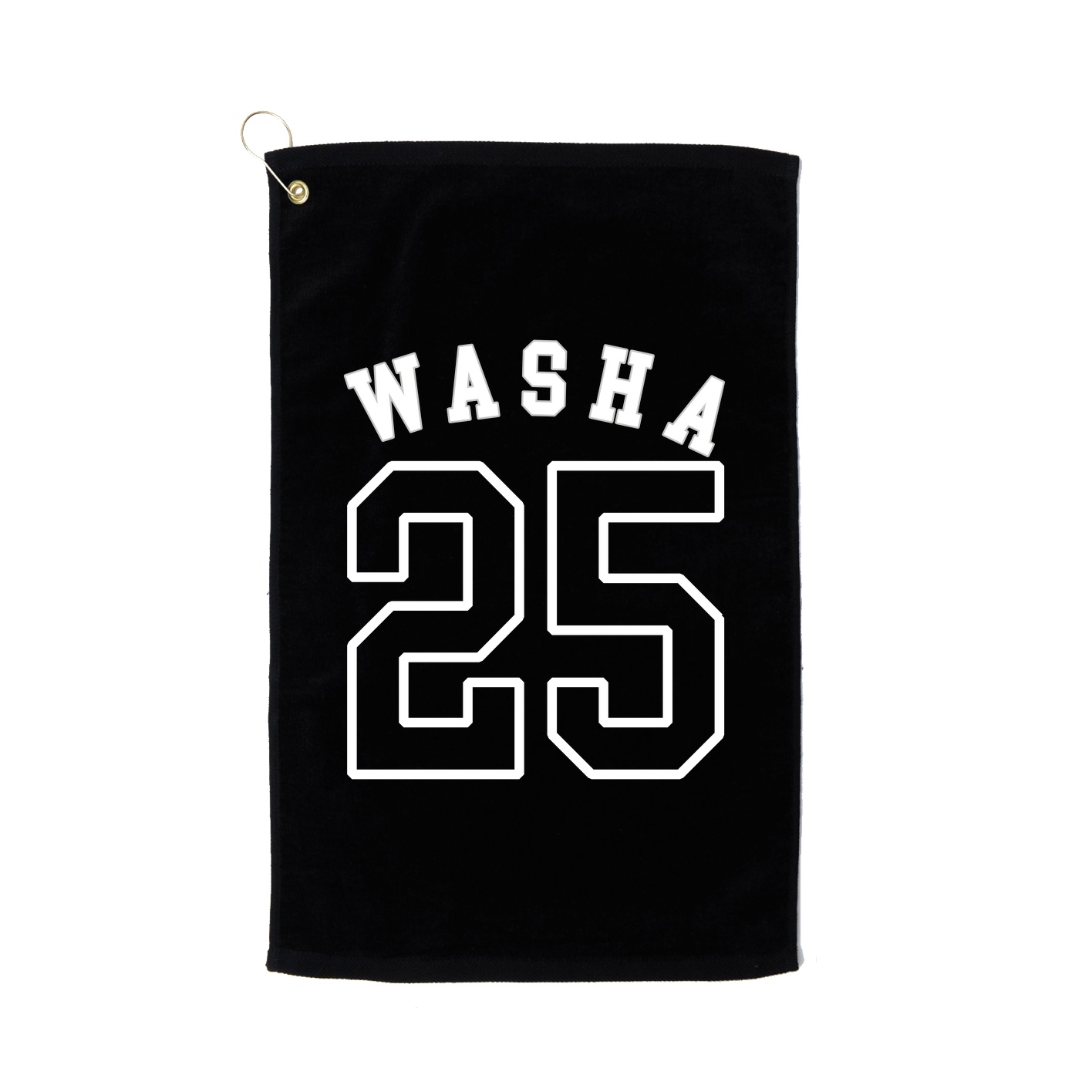 Golf Towel — Shirsey Arch in Black