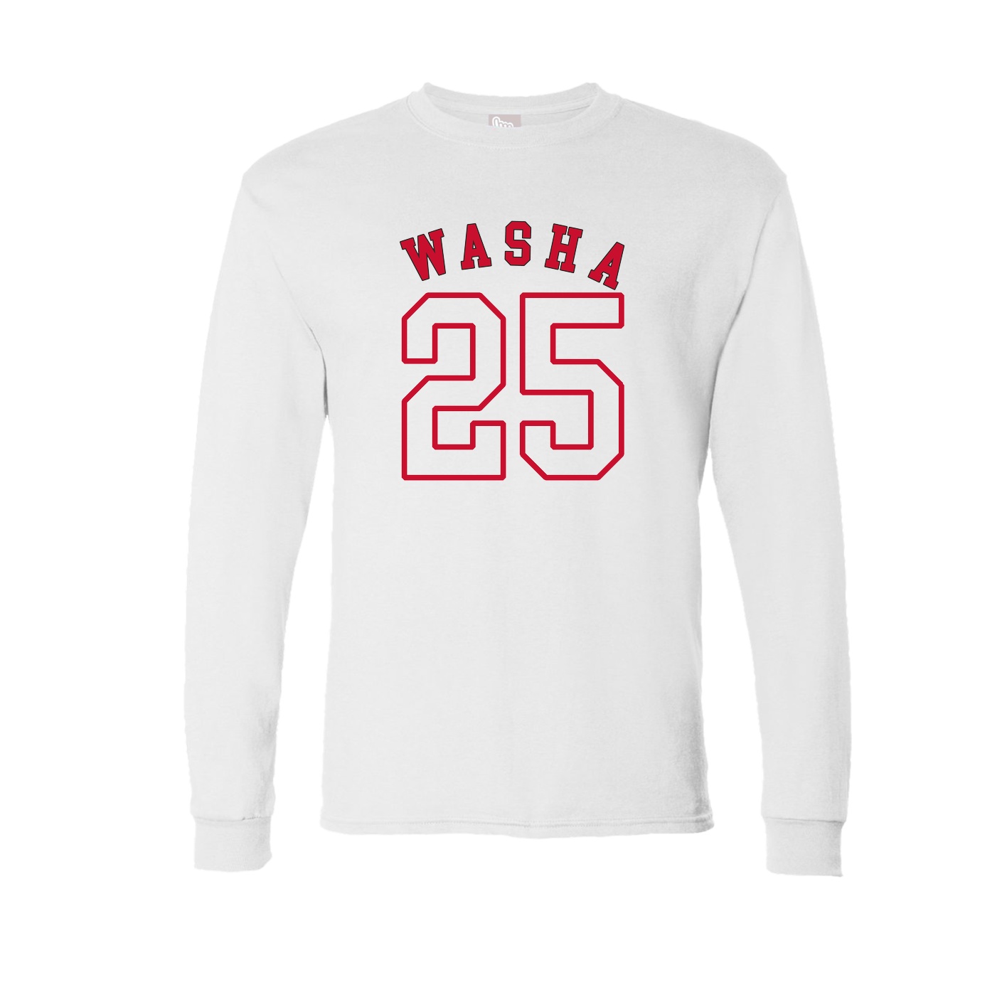 Long Sleeve Tee — Shirsey Arch in White