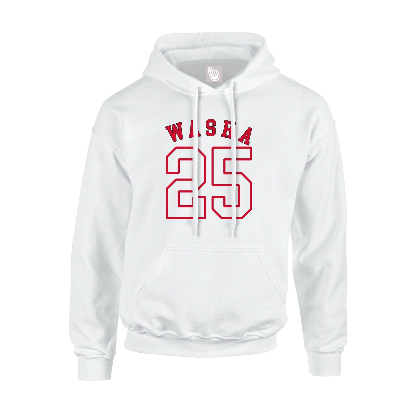 Hoodie — Shirsey Arch in White