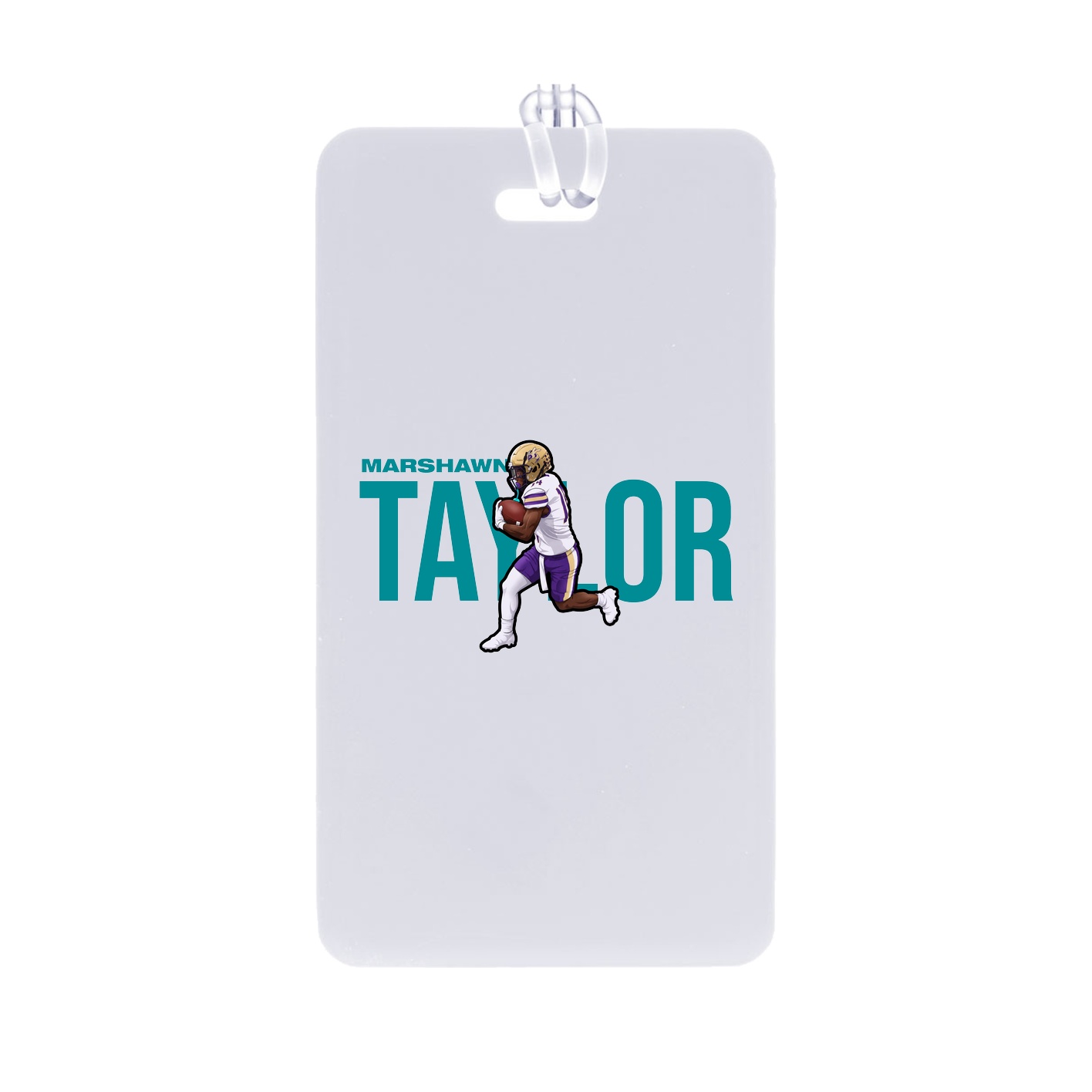 Bag Tag — Player Name in Classic