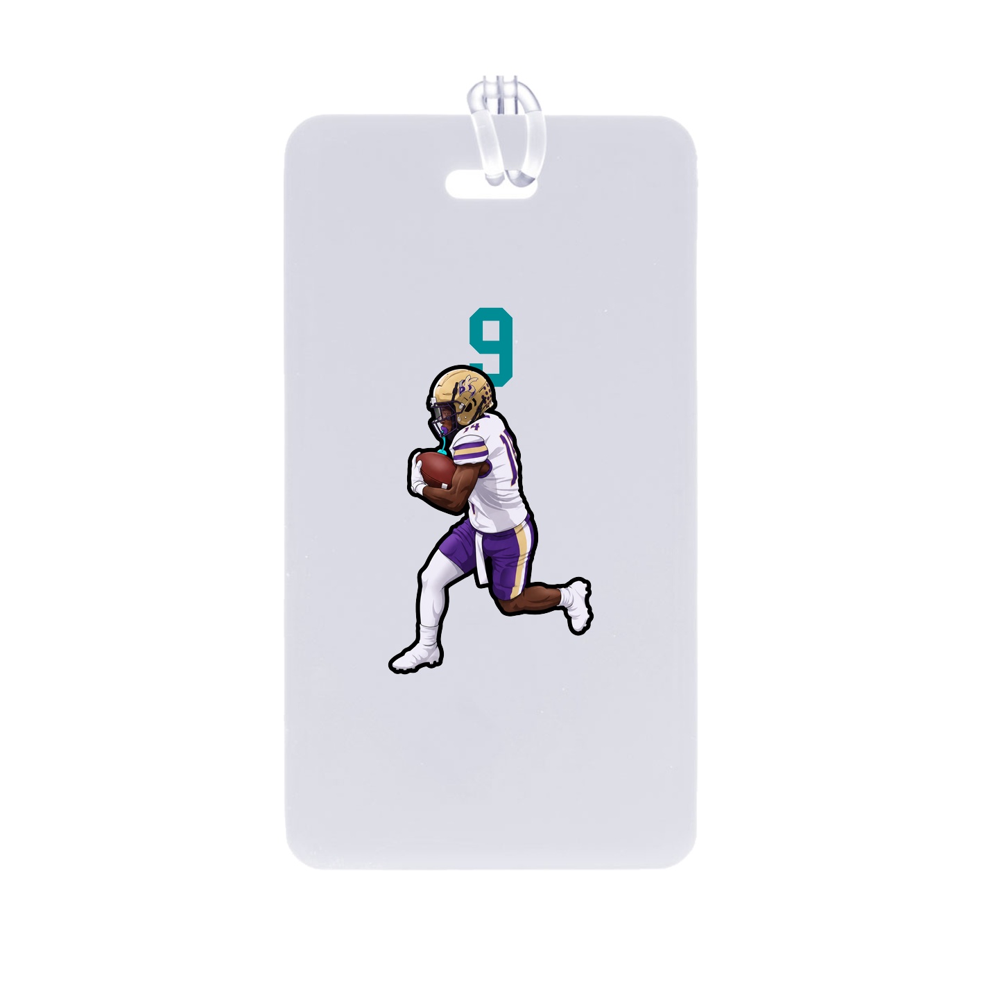 Bag Tag — Number Top in Classic
