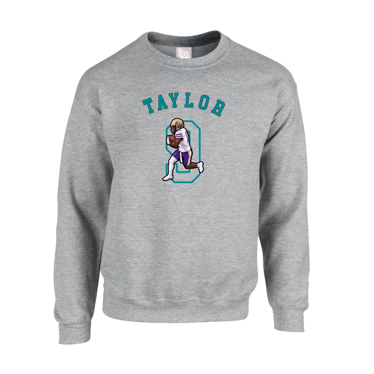 Fleece Crew — Shirsey Arch in Grey