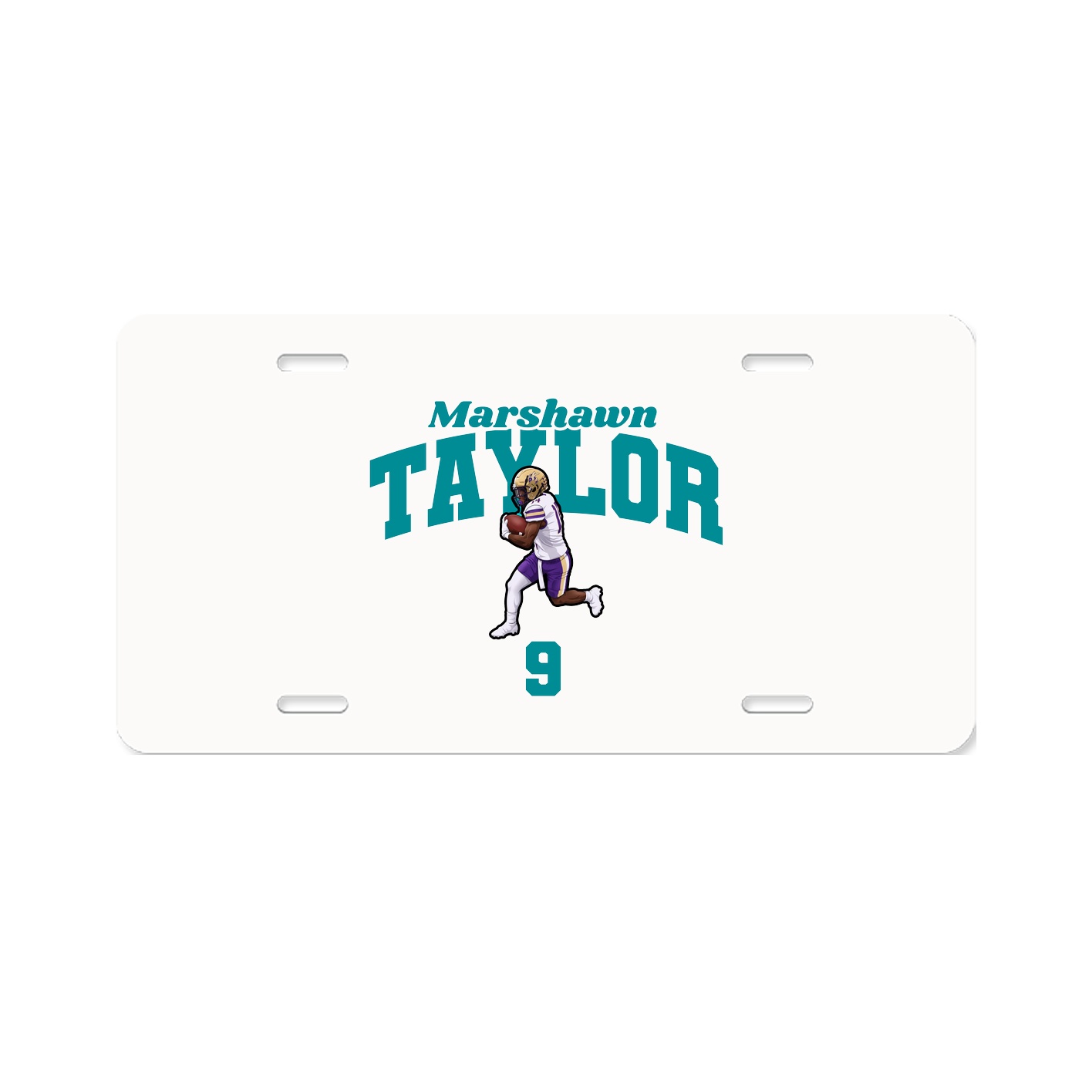 License Plate — Signature Arch in Classic