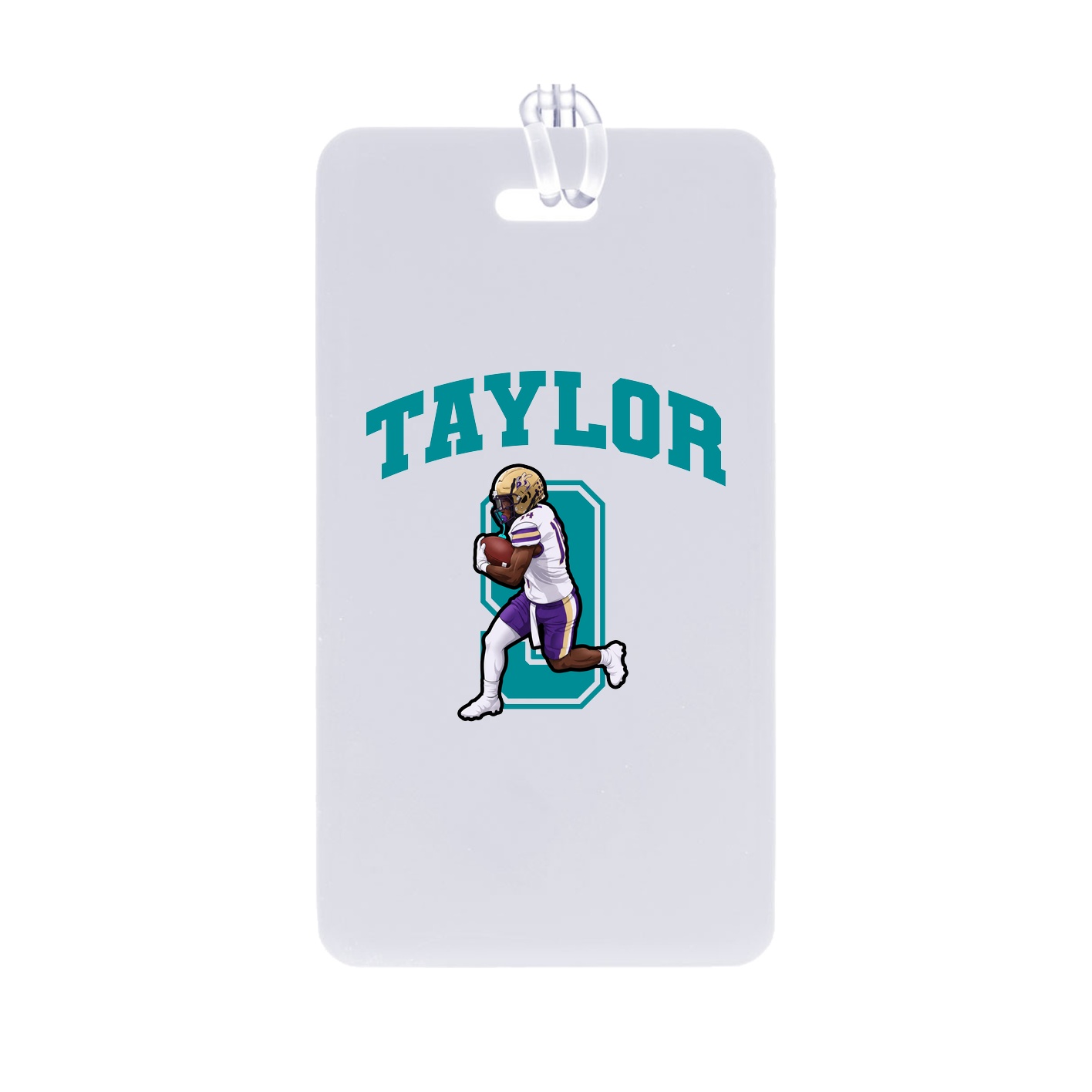 Bag Tag — Number in Classic