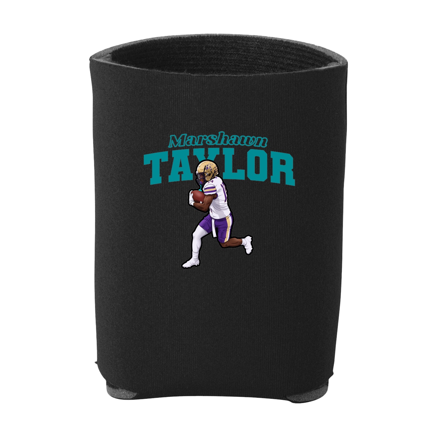 Can Holder — Name Arch in Black