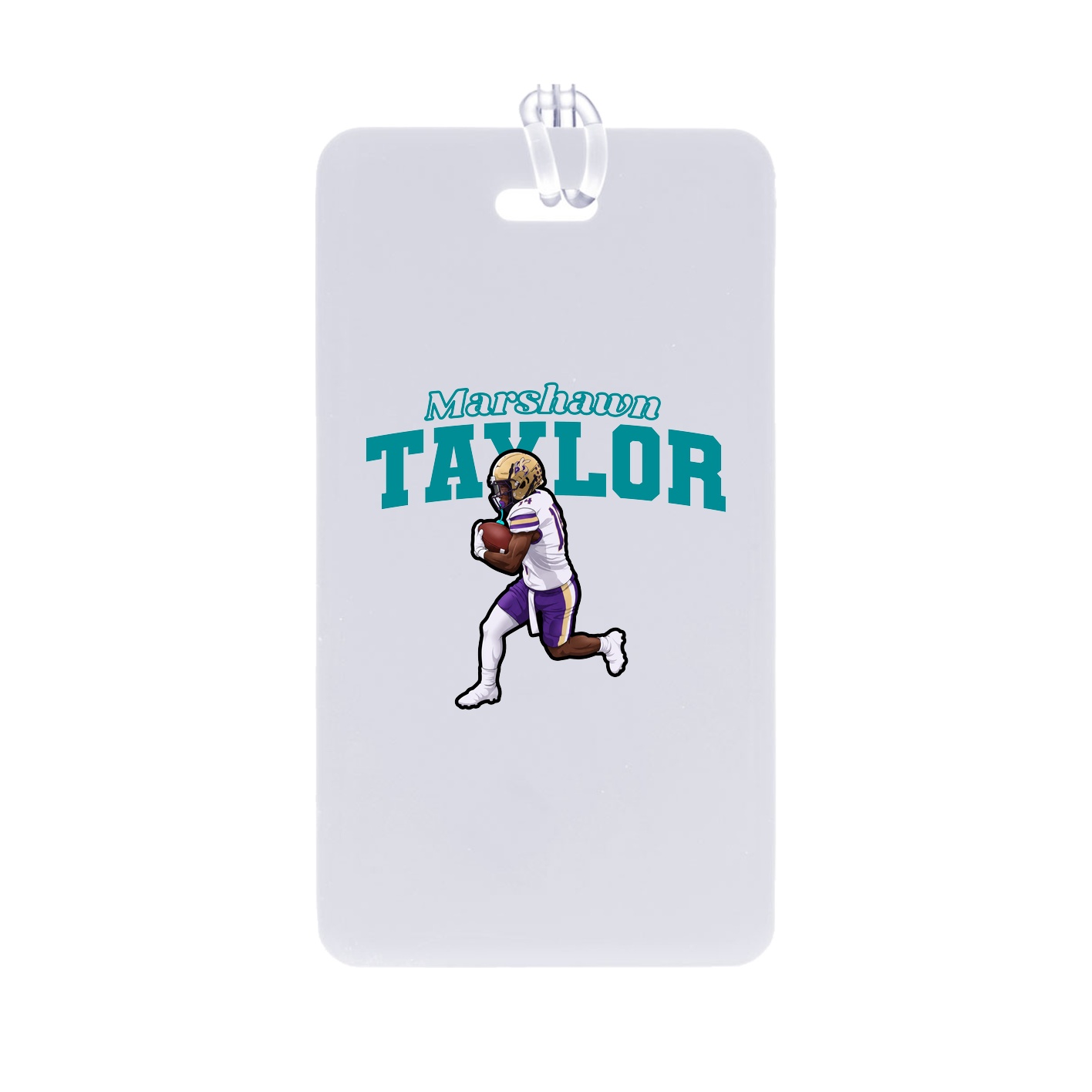 Bag Tag — Name Arch in Classic