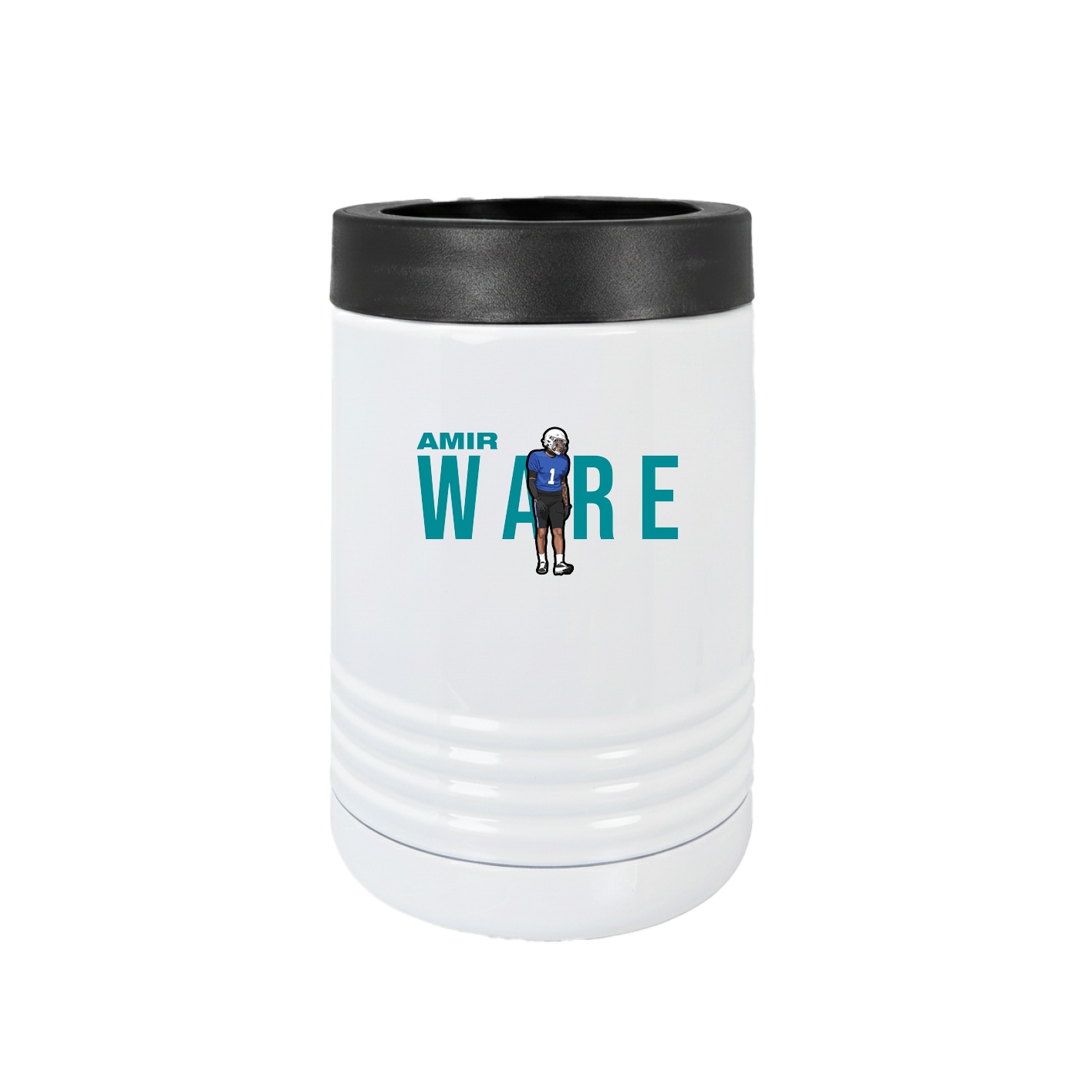 Beverage Holder — Player Name in White