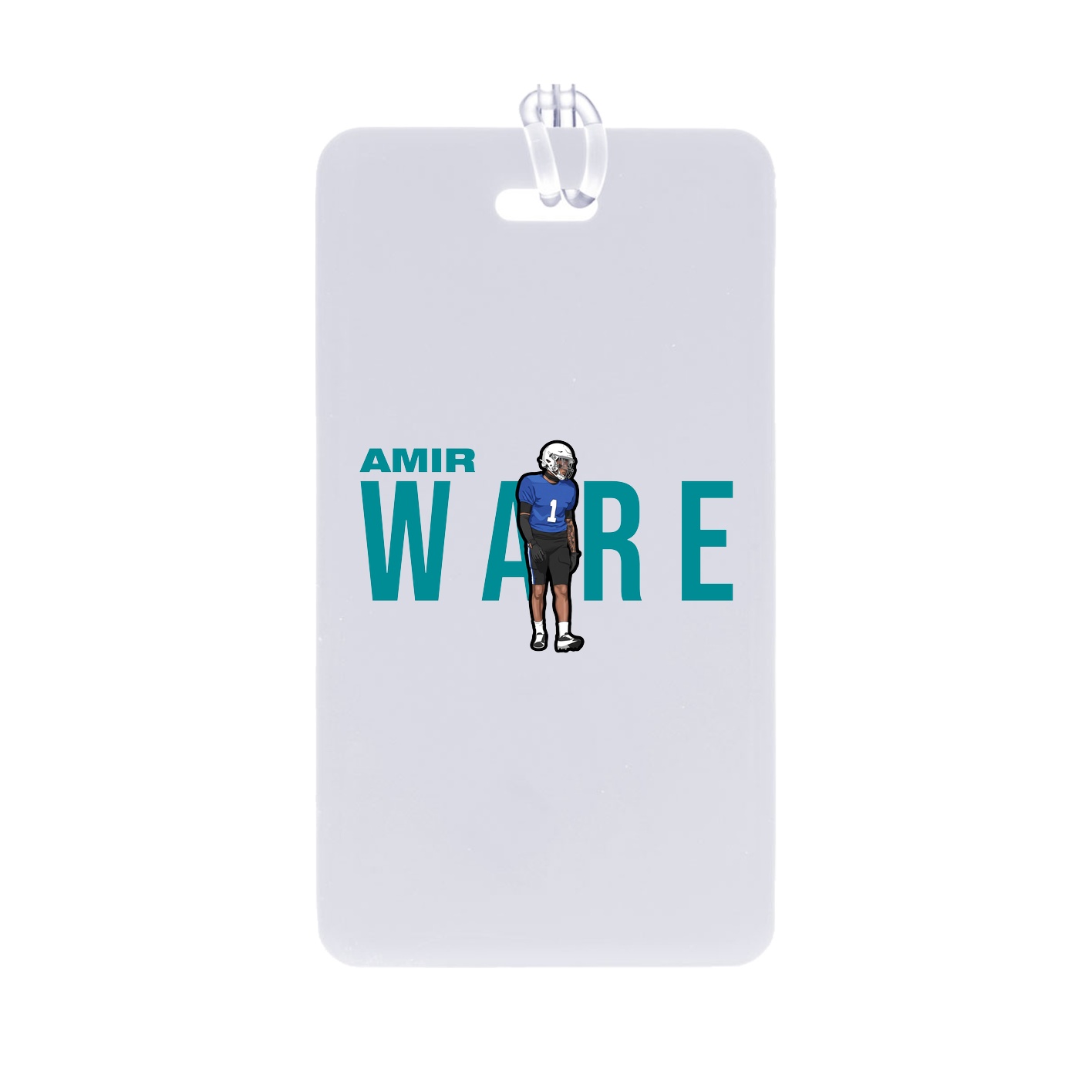 Bag Tag — Player Name in Classic