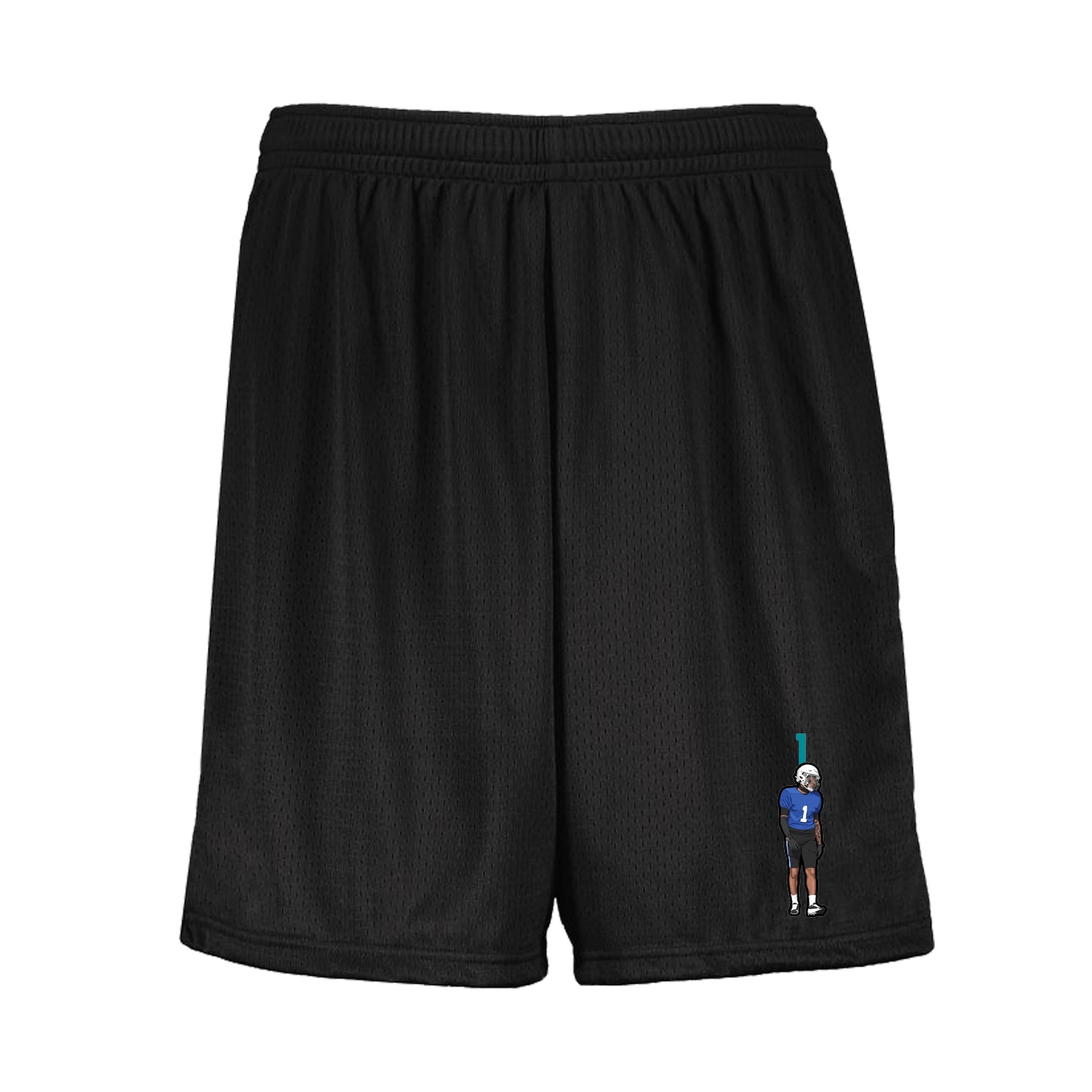 Shorts — Number Top in Black