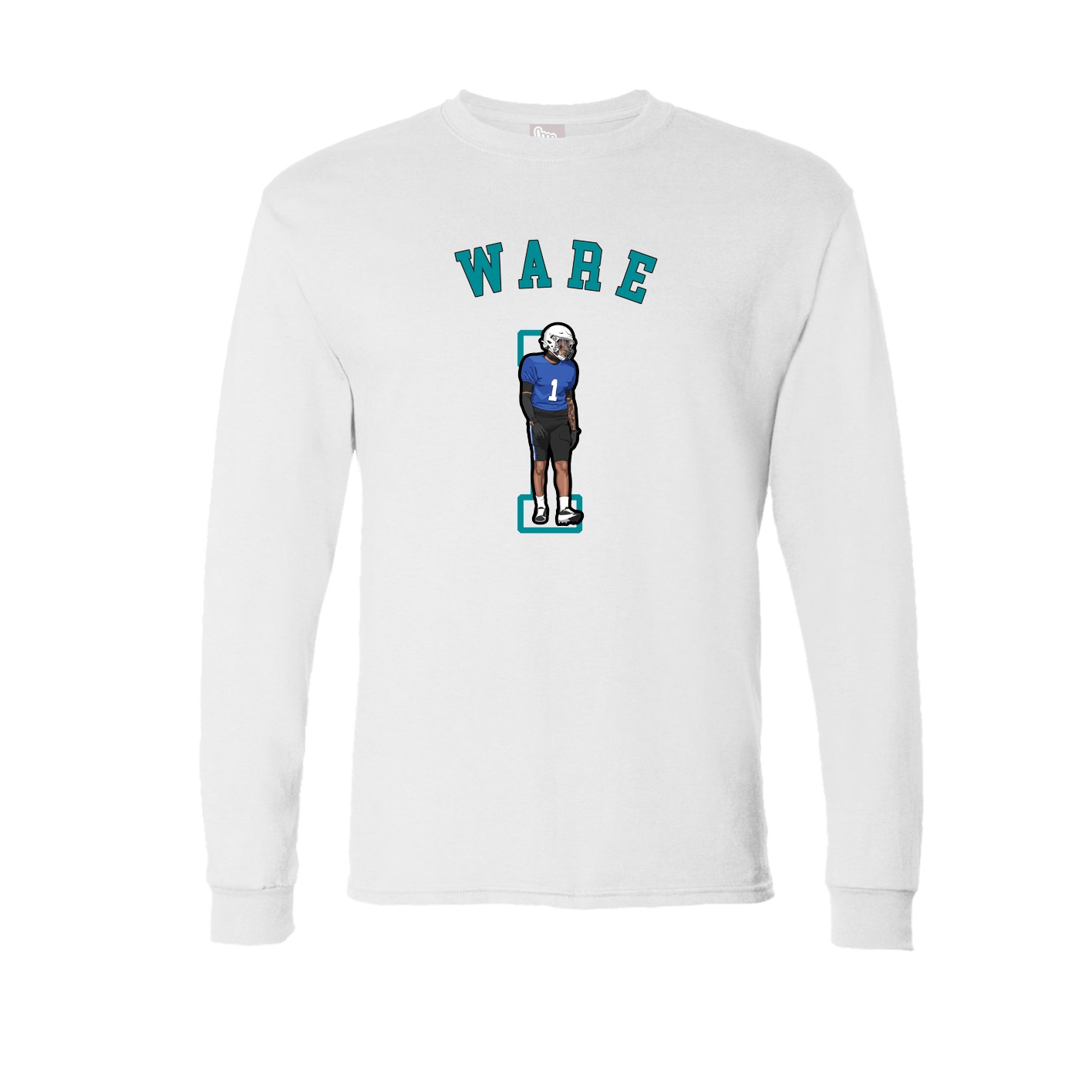 Long Sleeve Tee — Shirsey Arch in White