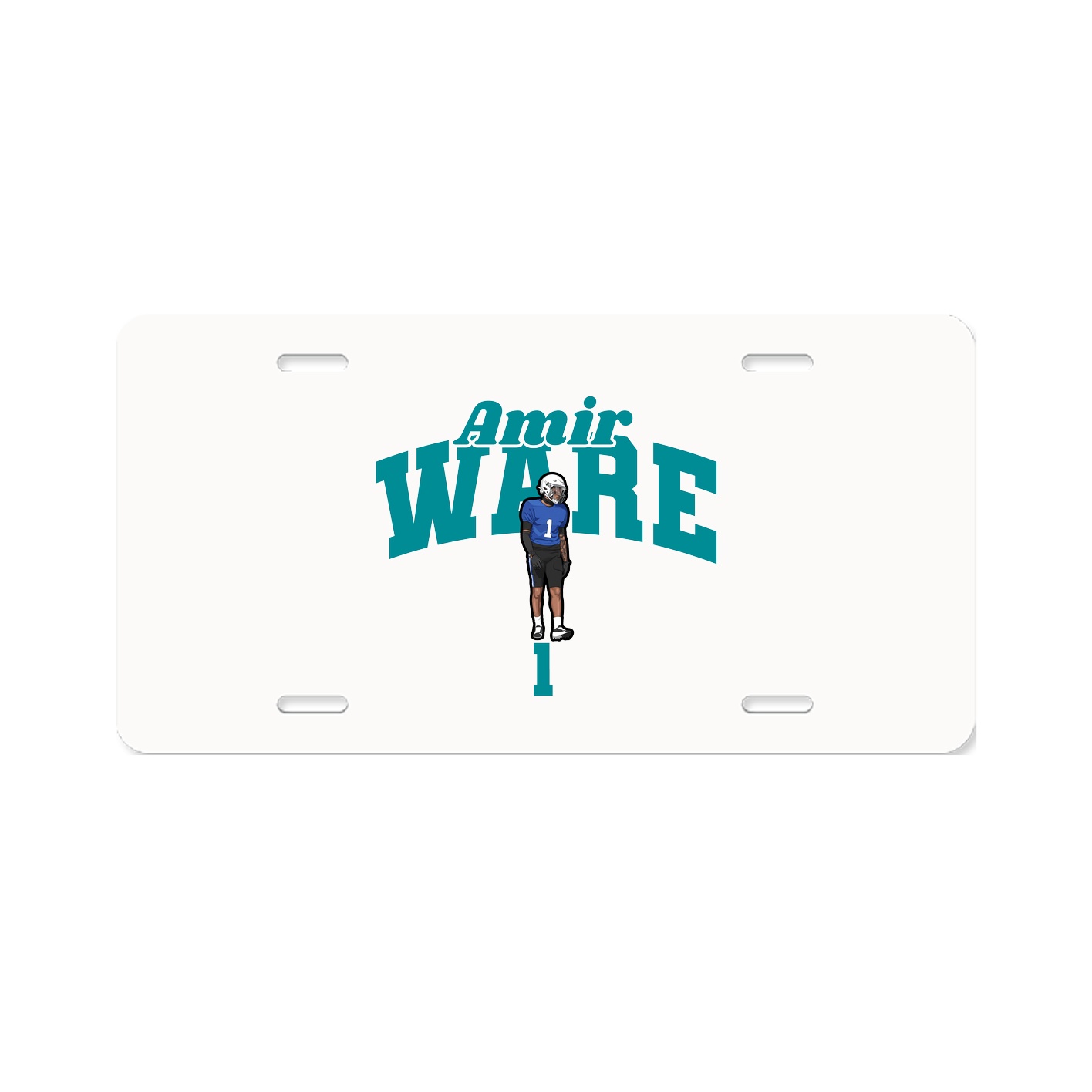 License Plate — Signature Arch in Classic
