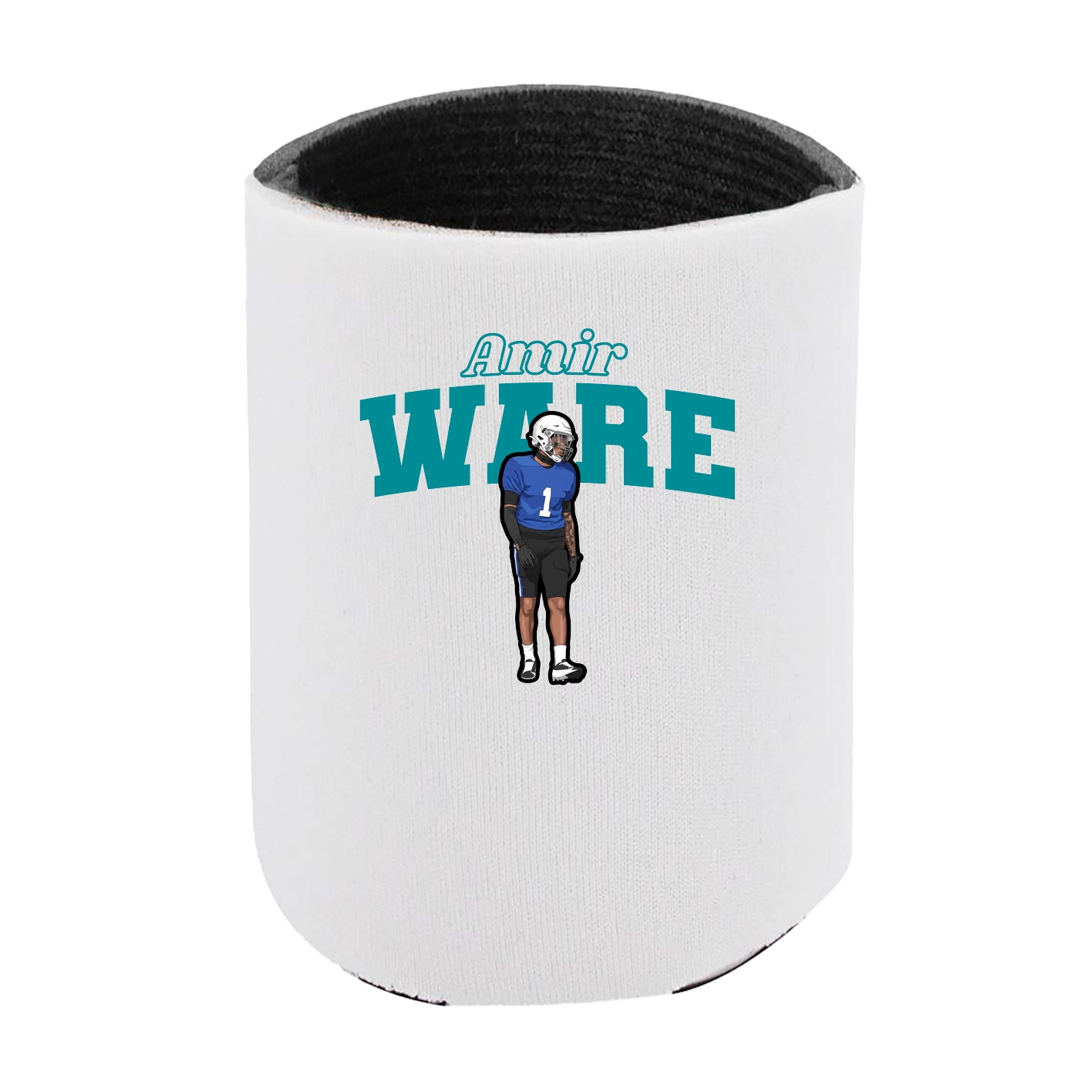 Can Holder — Name Arch in White