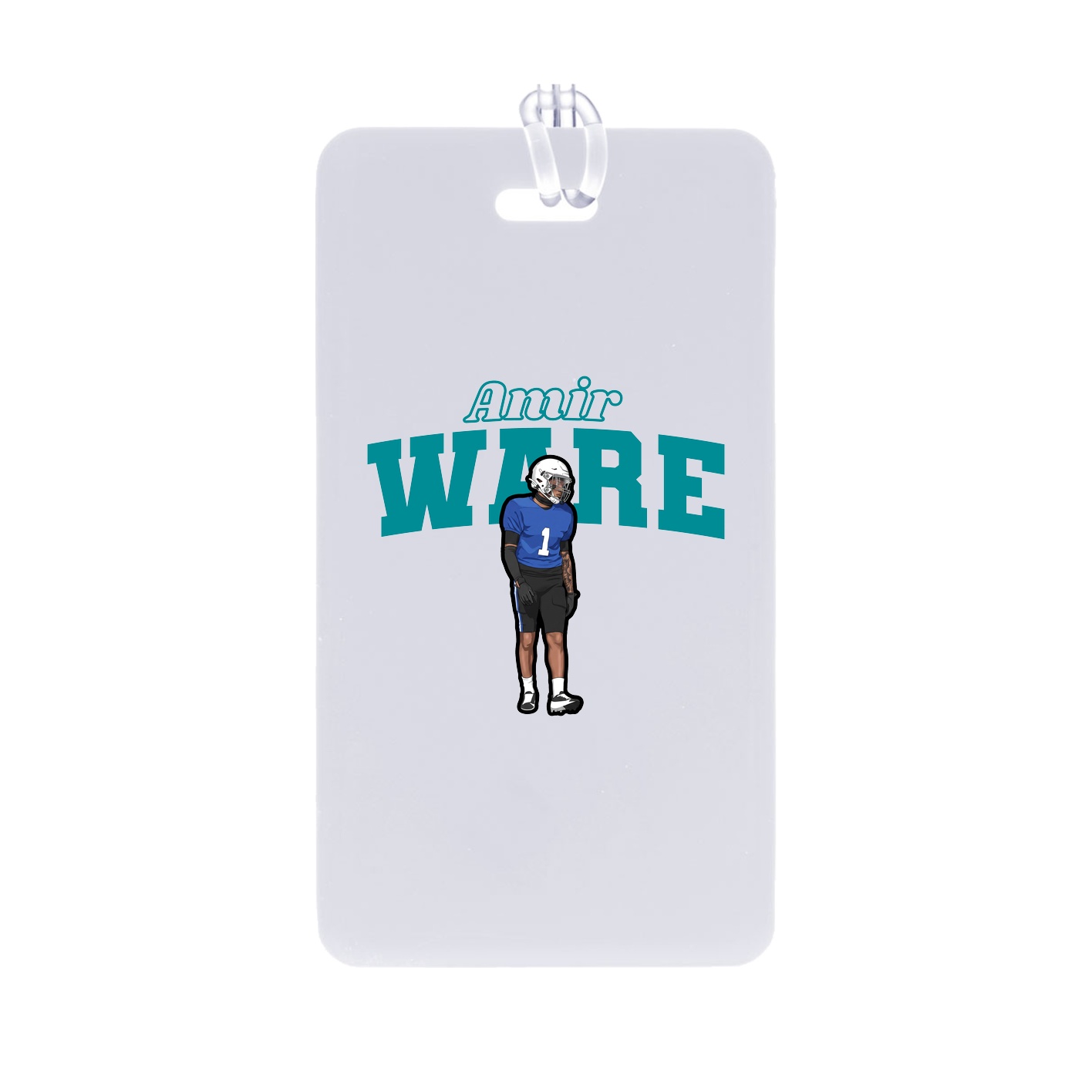 Bag Tag — Name Arch in Classic