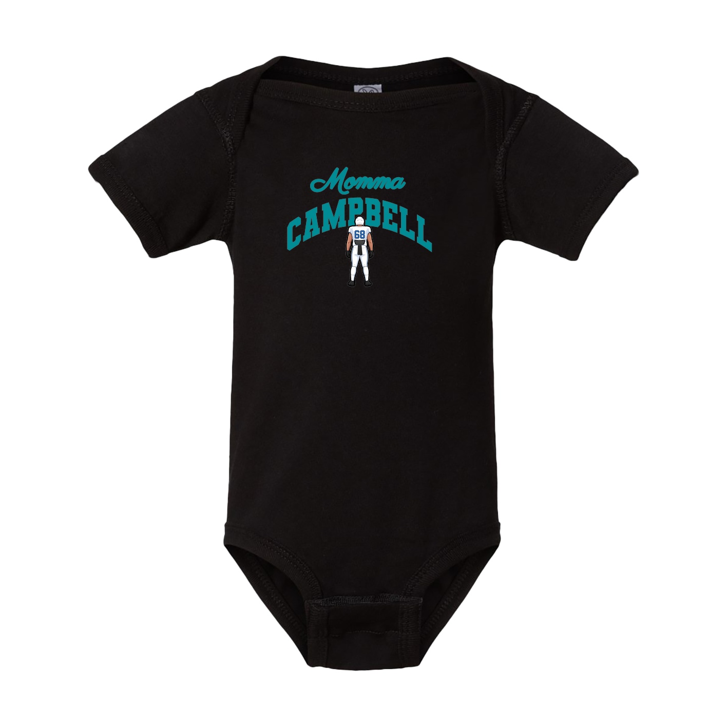 Baby Onesie — Mothers Day Arch in Black