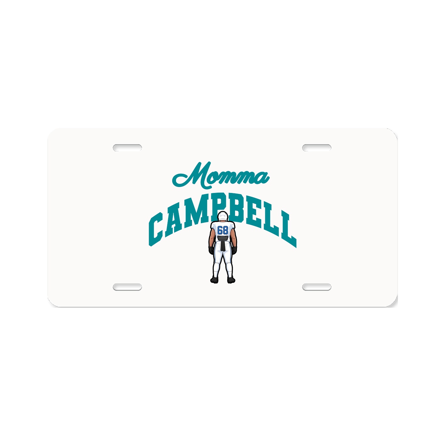 License Plate — Mothers Day Arch in Classic