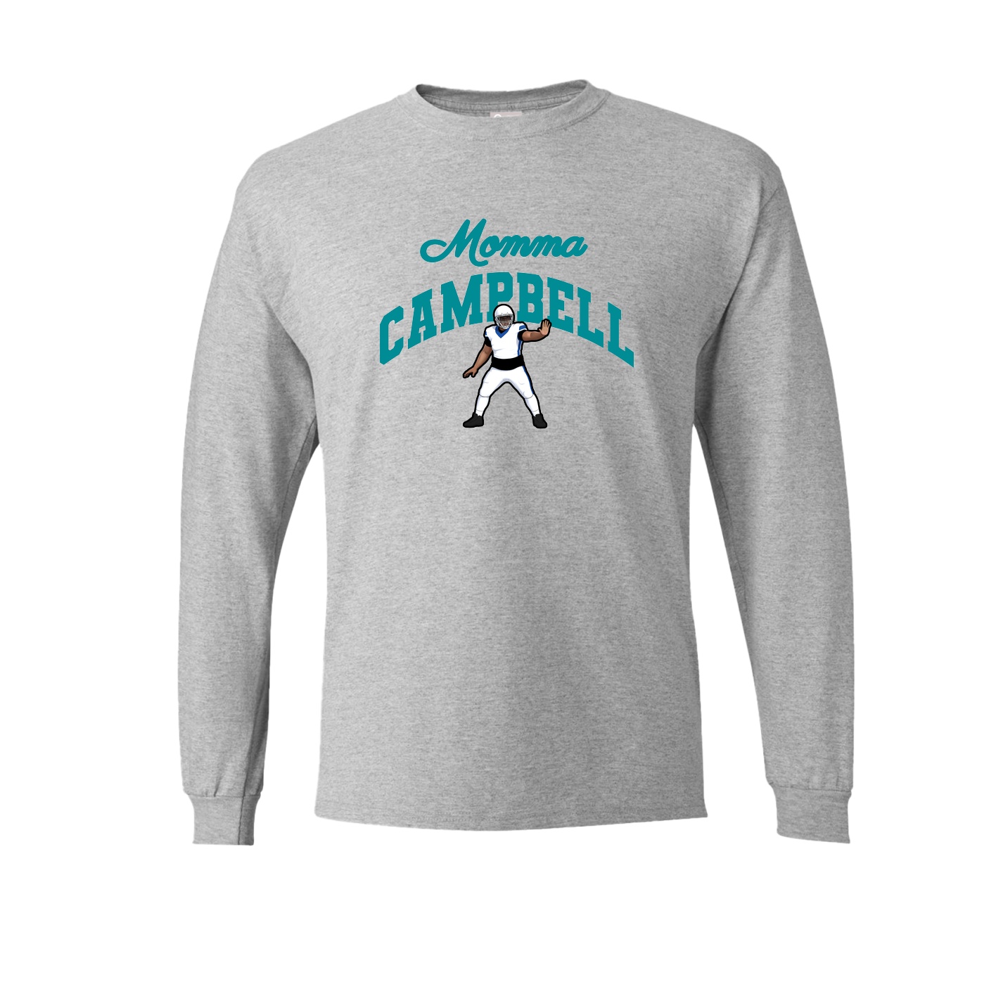 Long Sleeve Tee — Mothers Day Arch in Grey
