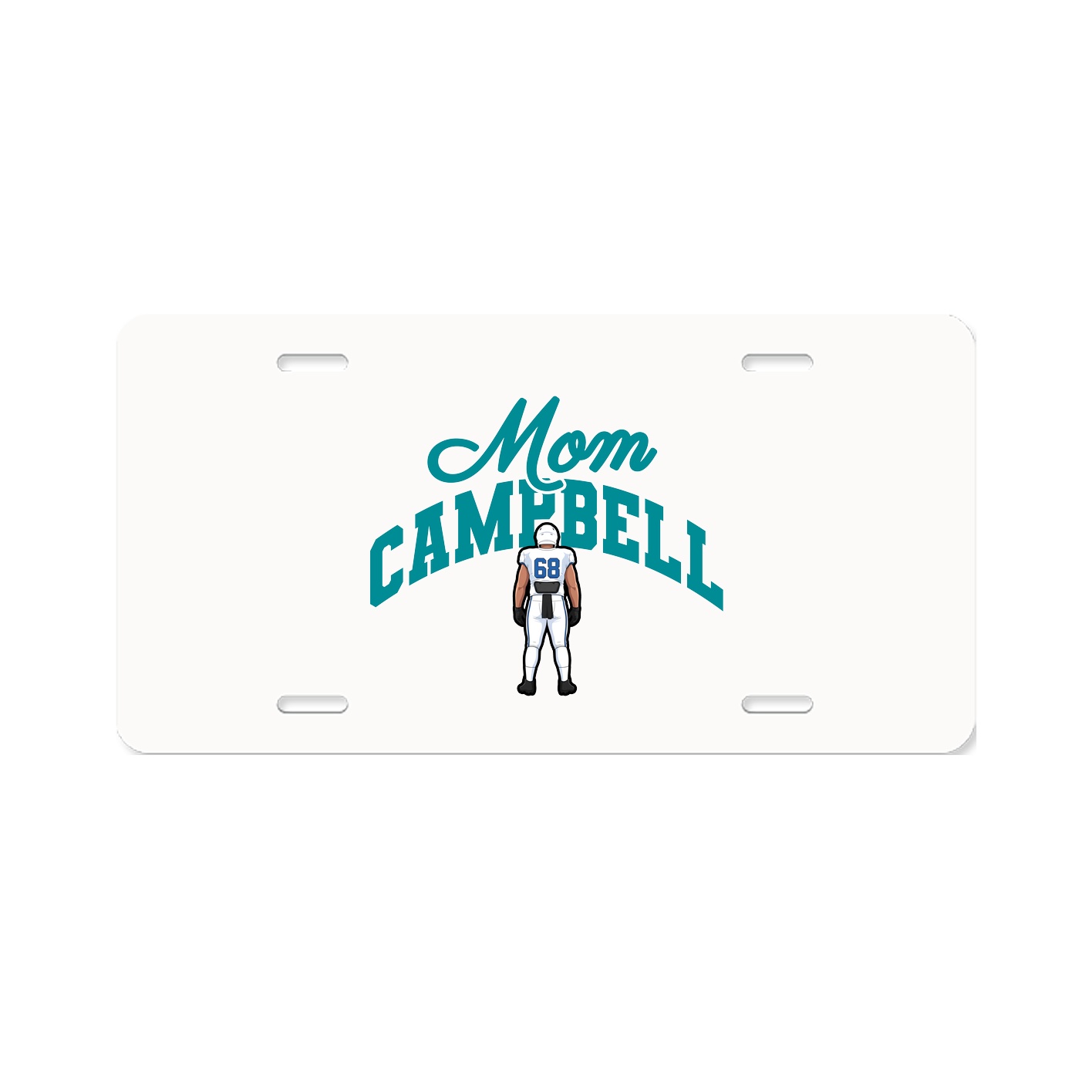 License Plate — Mothers Day Arch in Classic