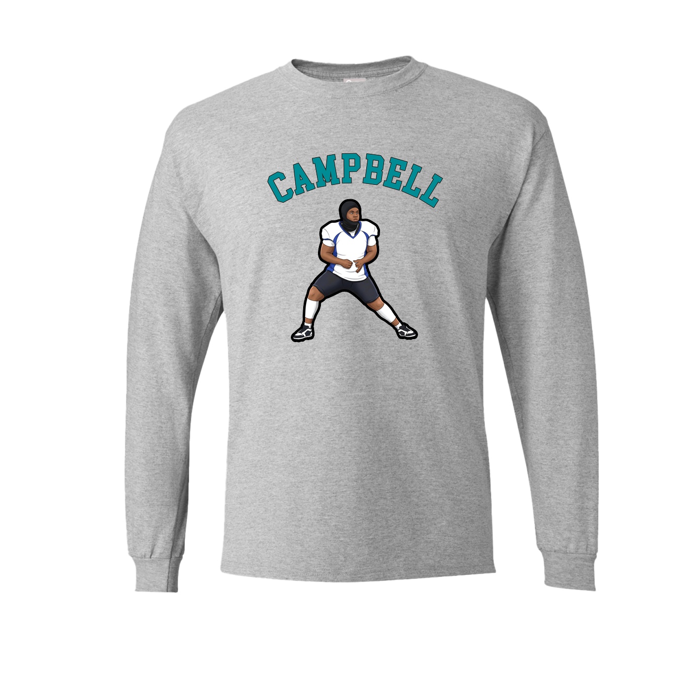 Long Sleeve Tee — Shirsey Arch in Grey
