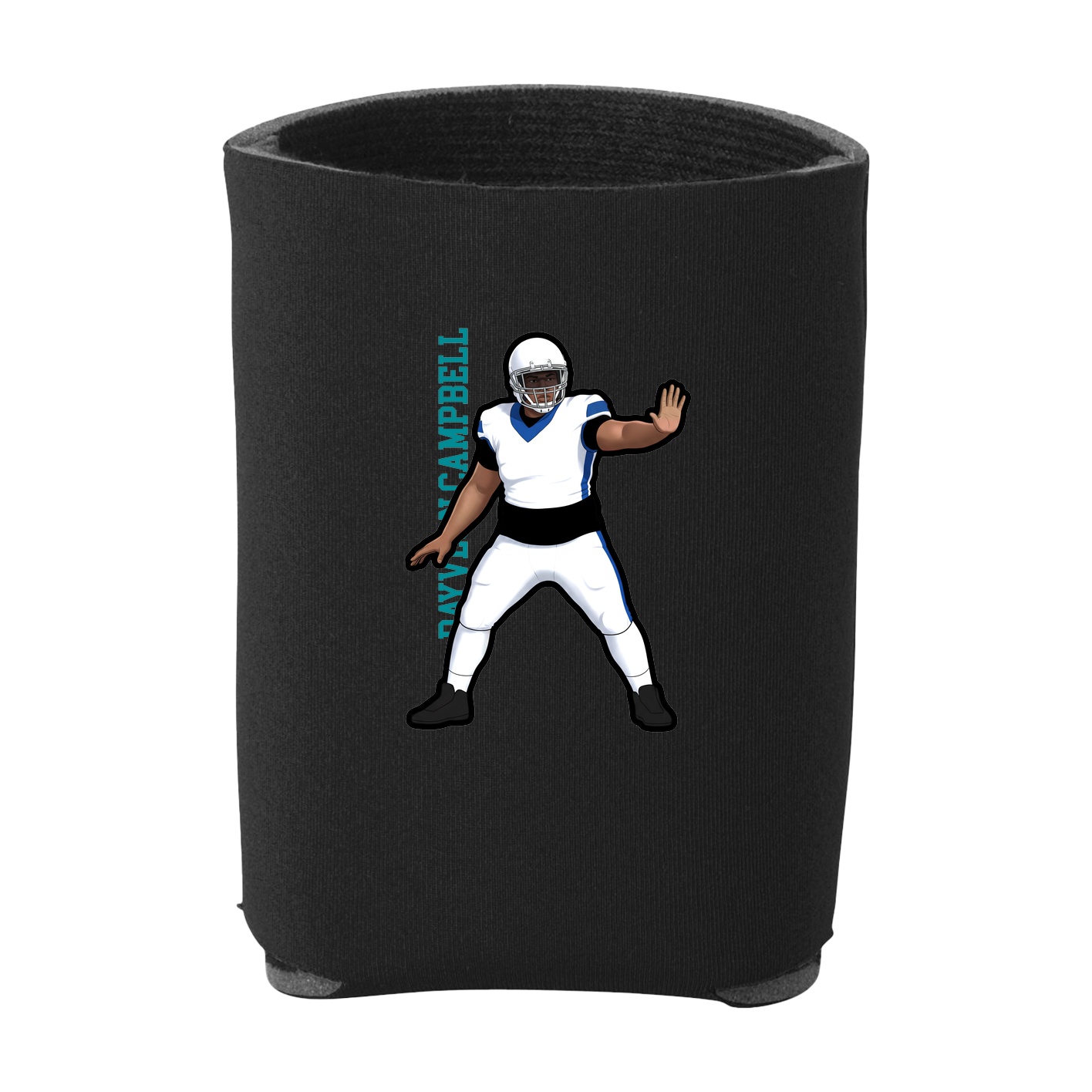 Can Holder — Name Vertical in Black