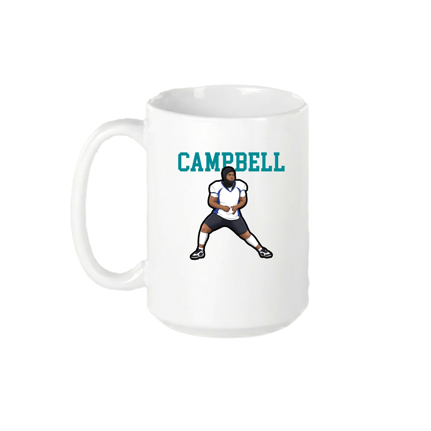 15oz Coffee Mug — Shirsey in White