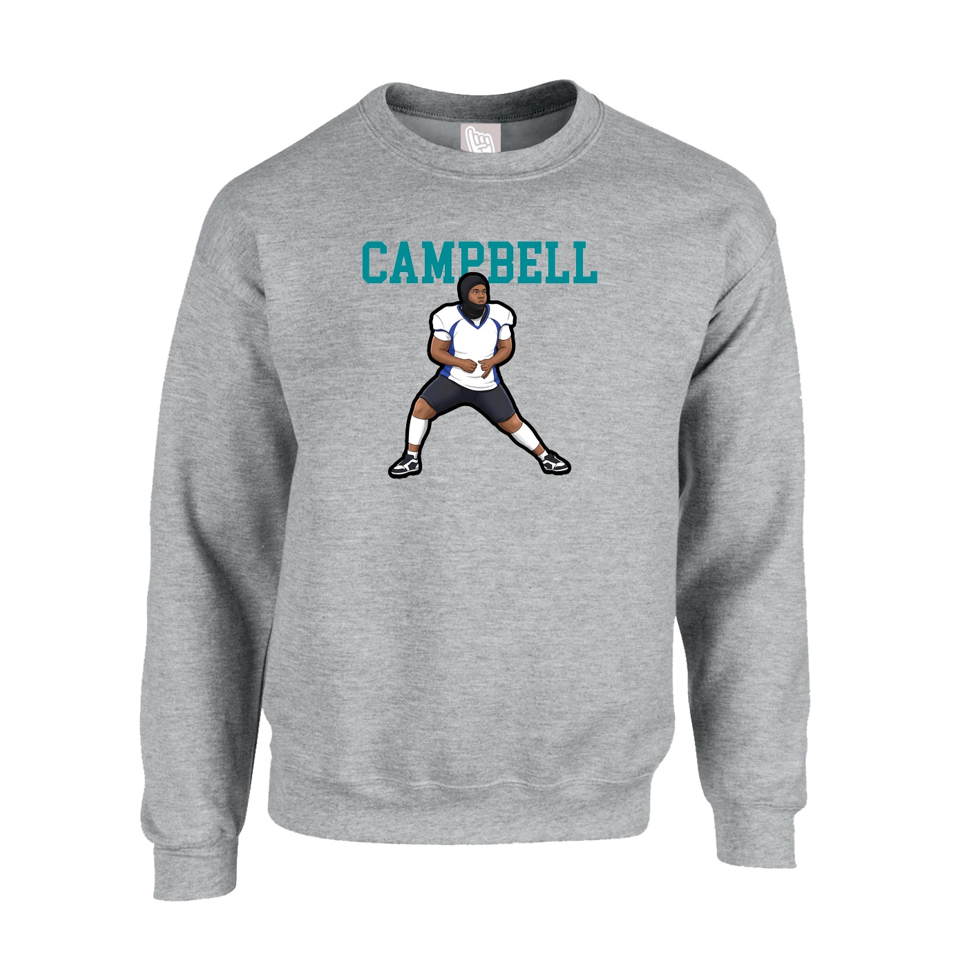 Fleece Crew — Shirsey in Grey