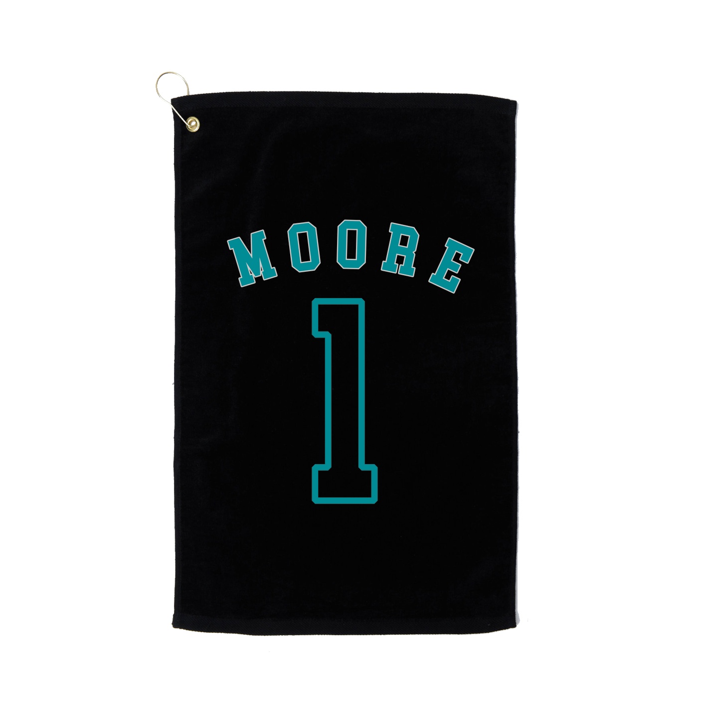 Golf Towel — Shirsey Arch in Black