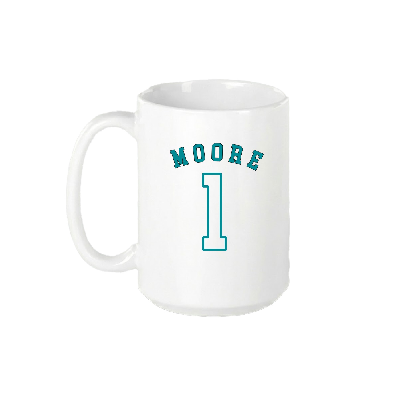 15oz Coffee Mug — Shirsey Arch in White