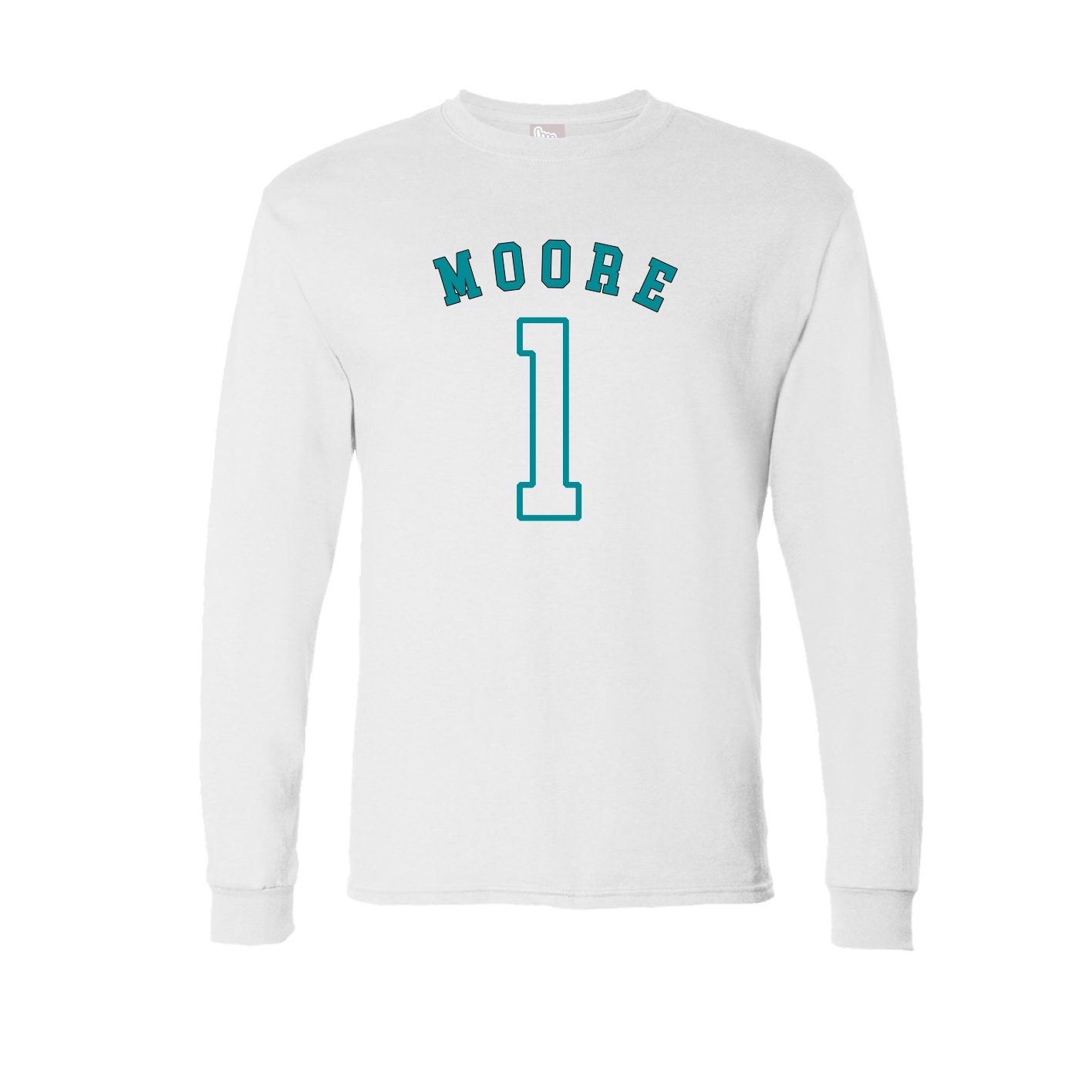 Long Sleeve Tee — Shirsey Arch in White