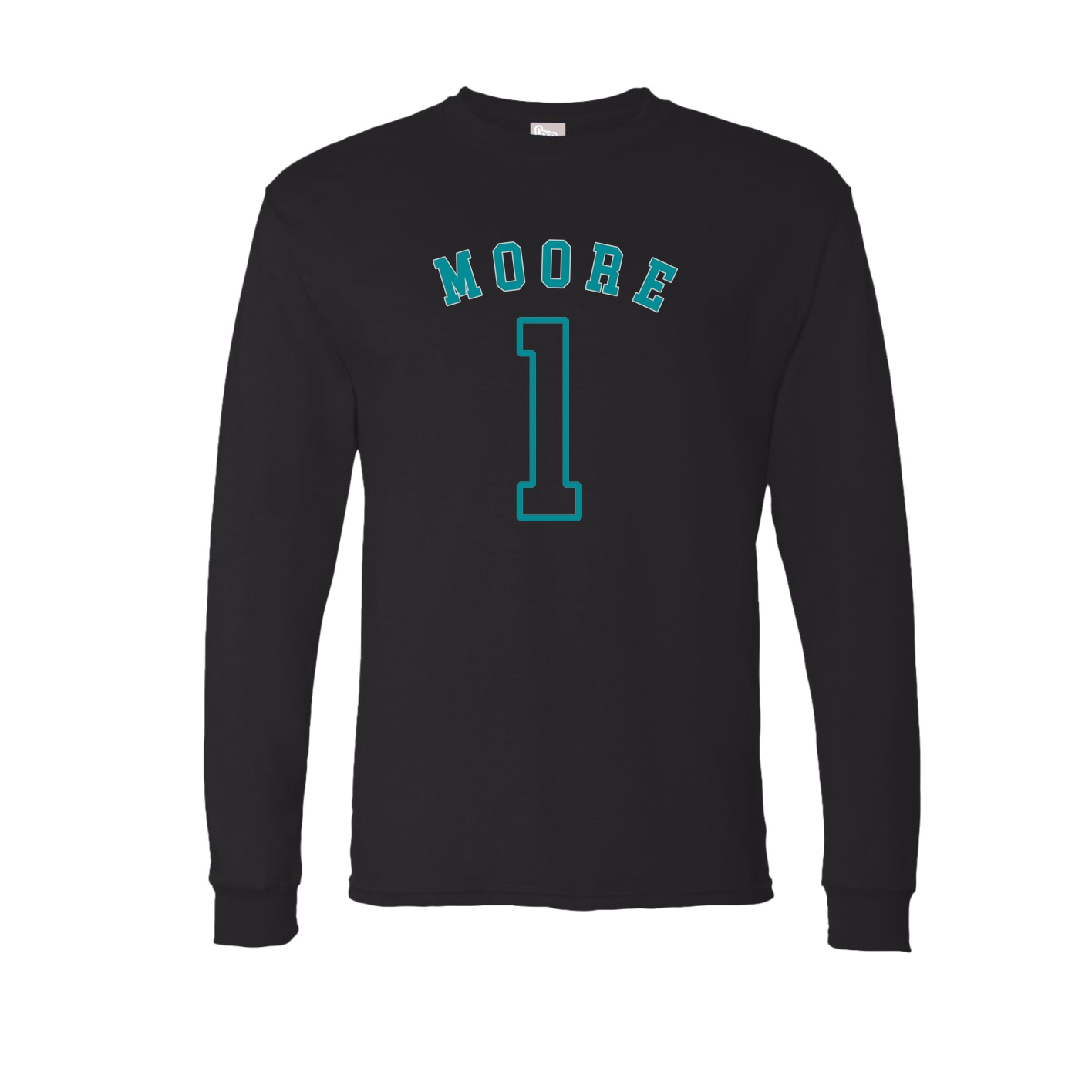 Long Sleeve Tee — Shirsey Arch in Black
