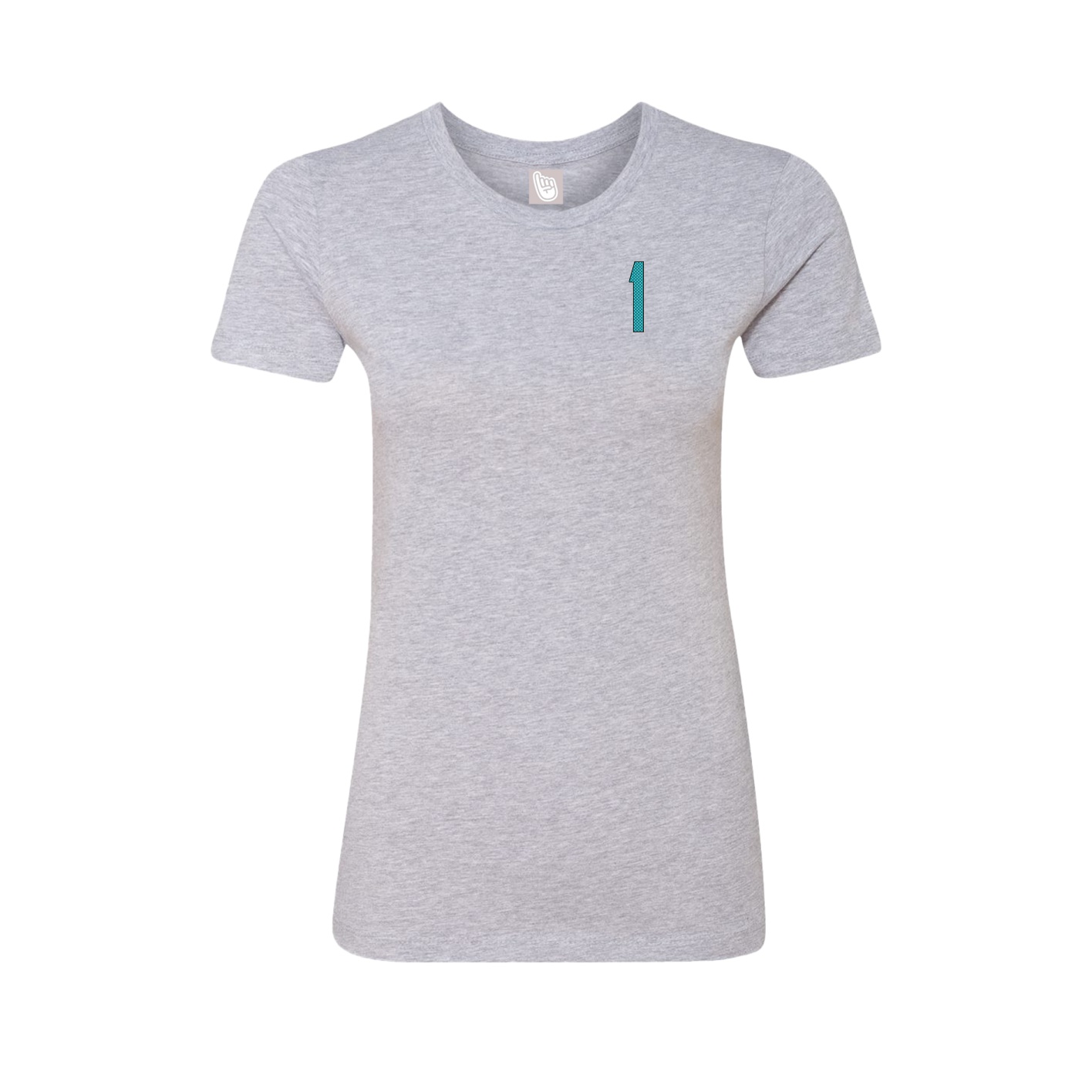 Womens Tee — Front Shirsy in Grey