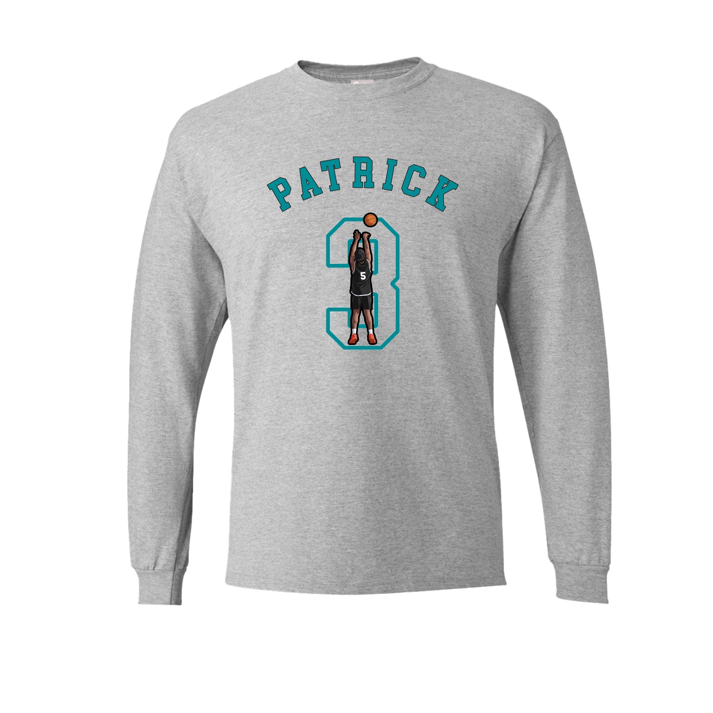 Long Sleeve Tee — Shirsey Arch in Grey