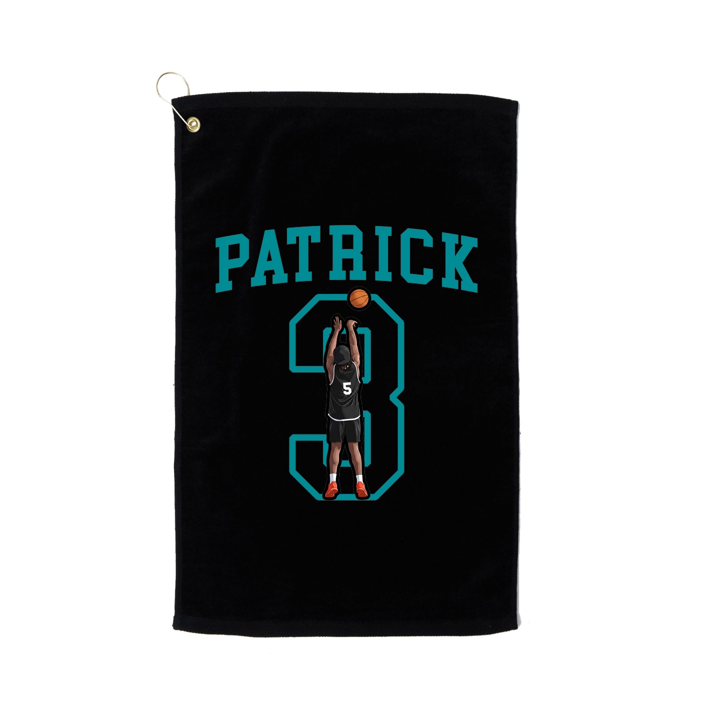 Golf Towel — Shirsey in Black