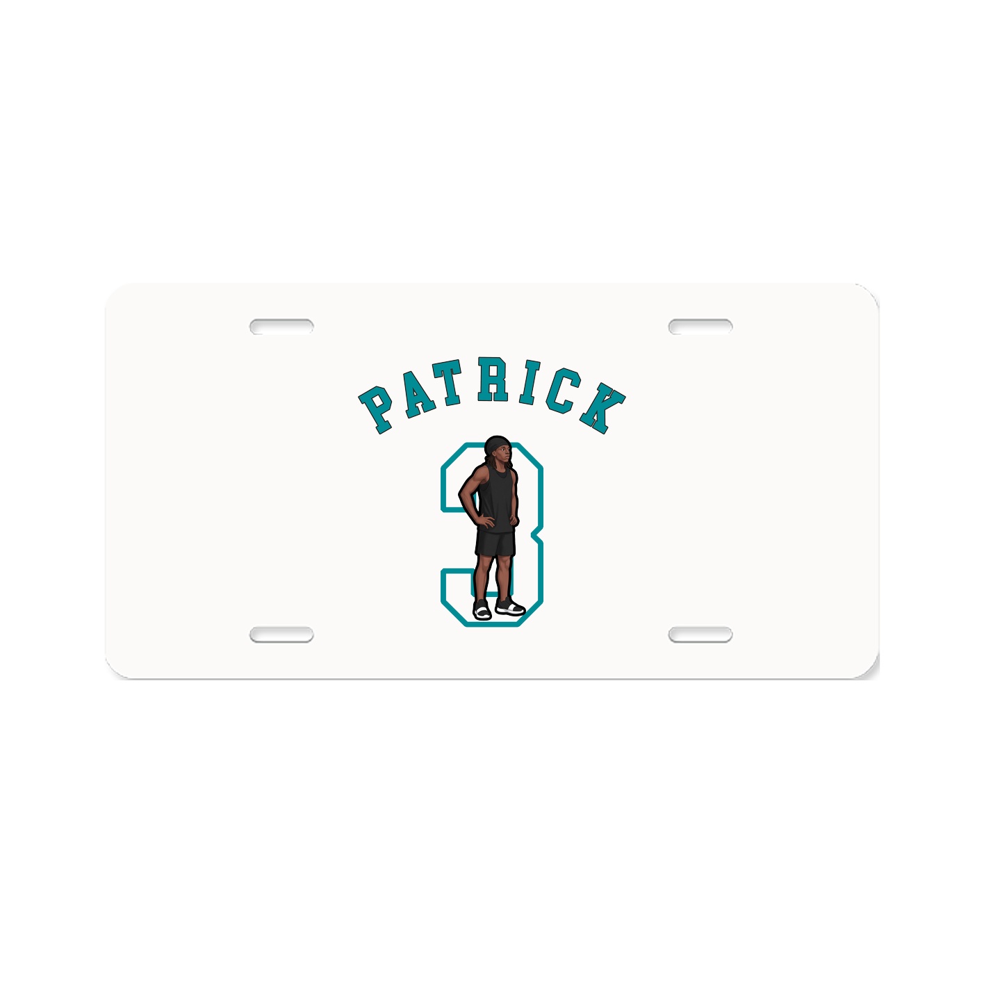 License Plate — Shirsey Arch in Classic