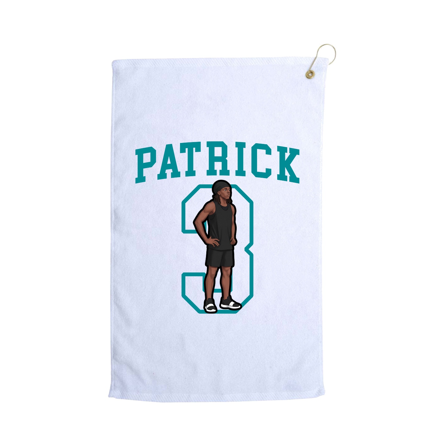 Golf Towel — Shirsey in White