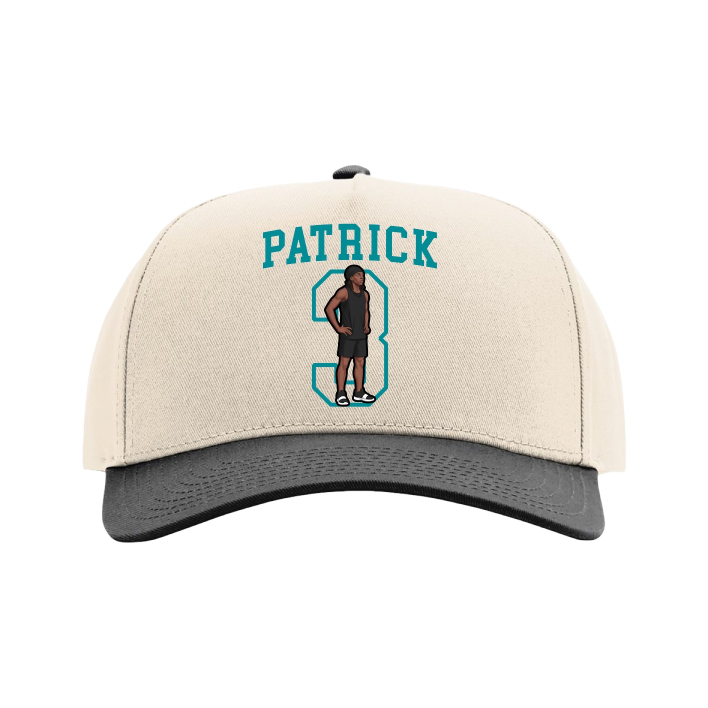 Full Fabric Five-Panel Champ Cap