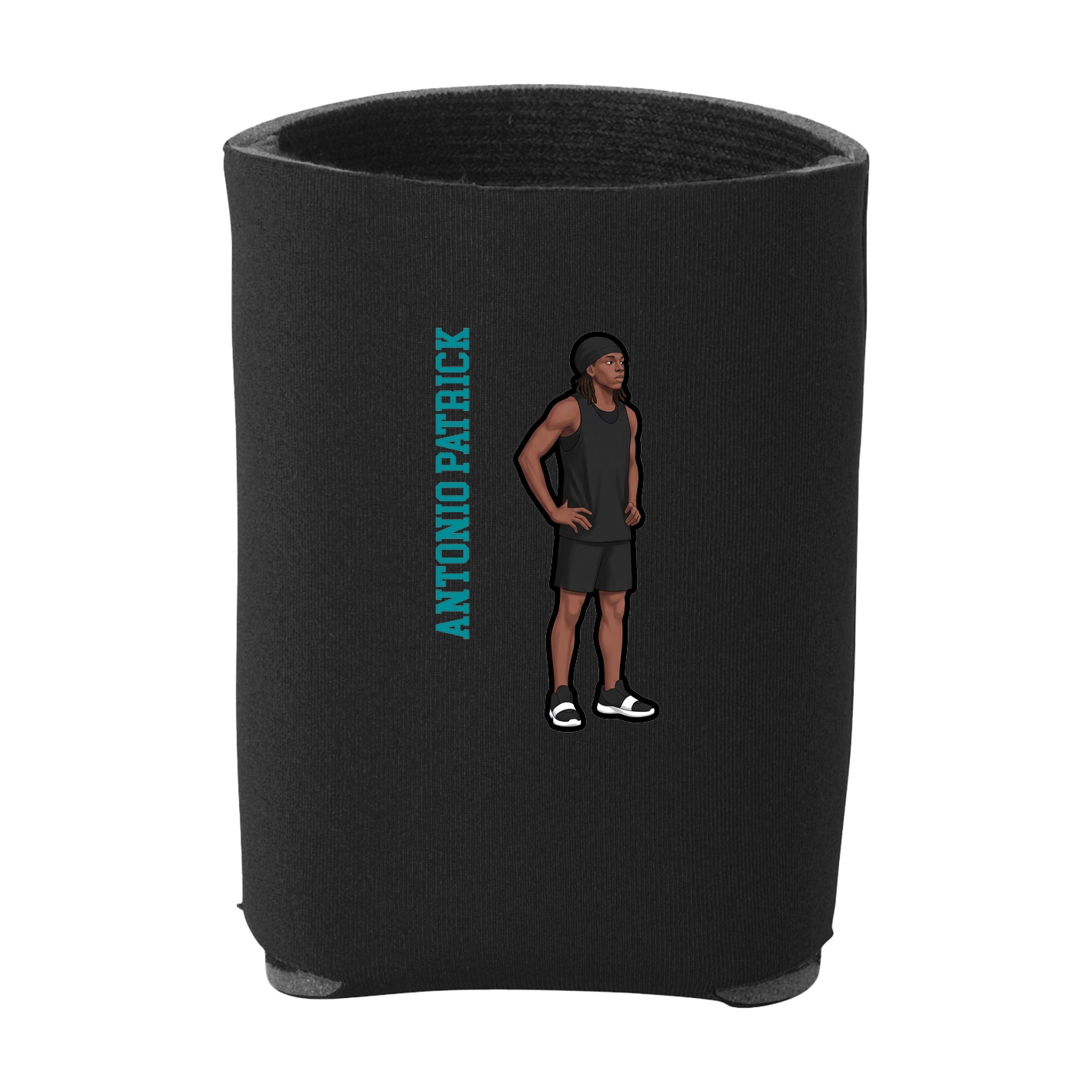 Can Holder — Name Vertical in Black