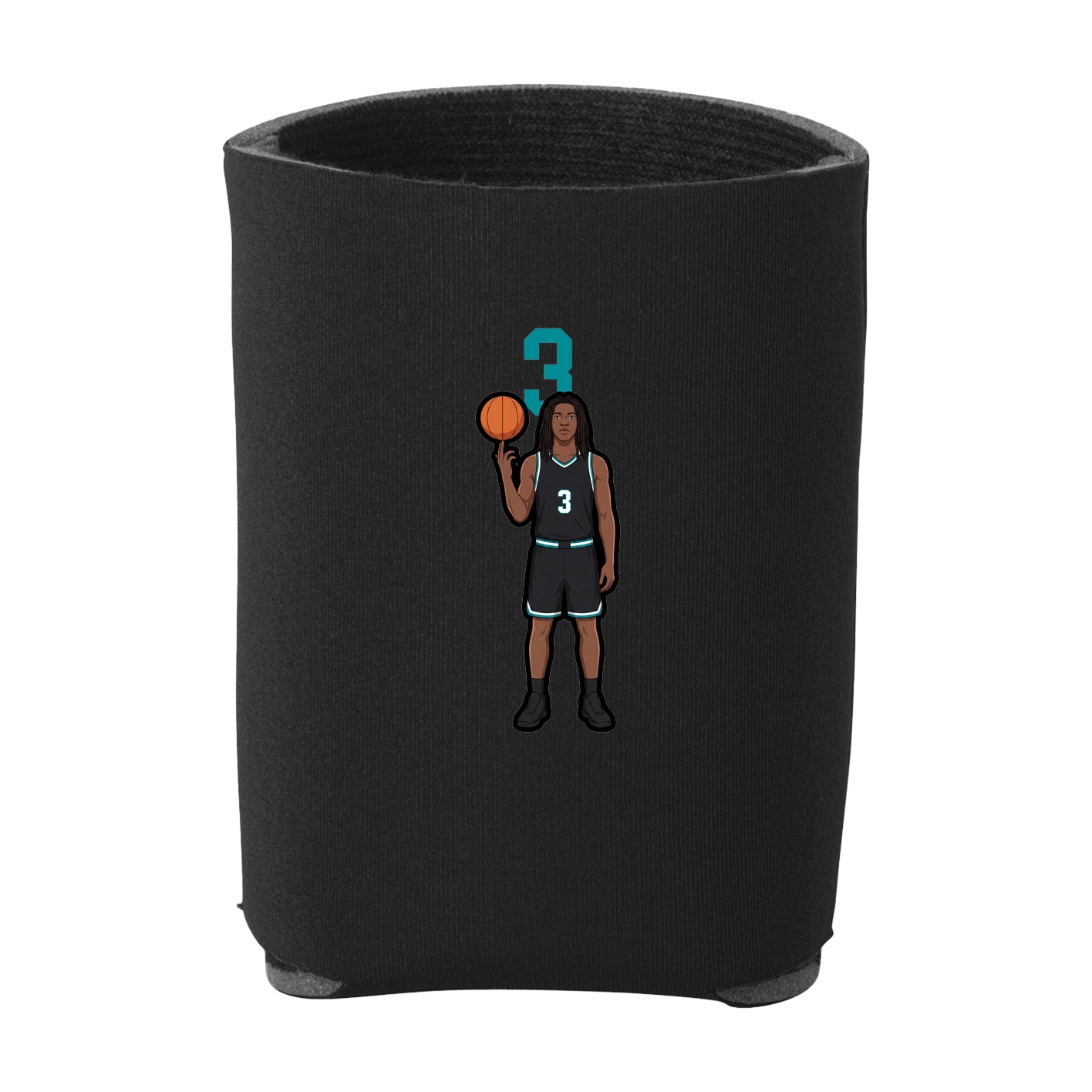 Can Holder — Number Top in Black