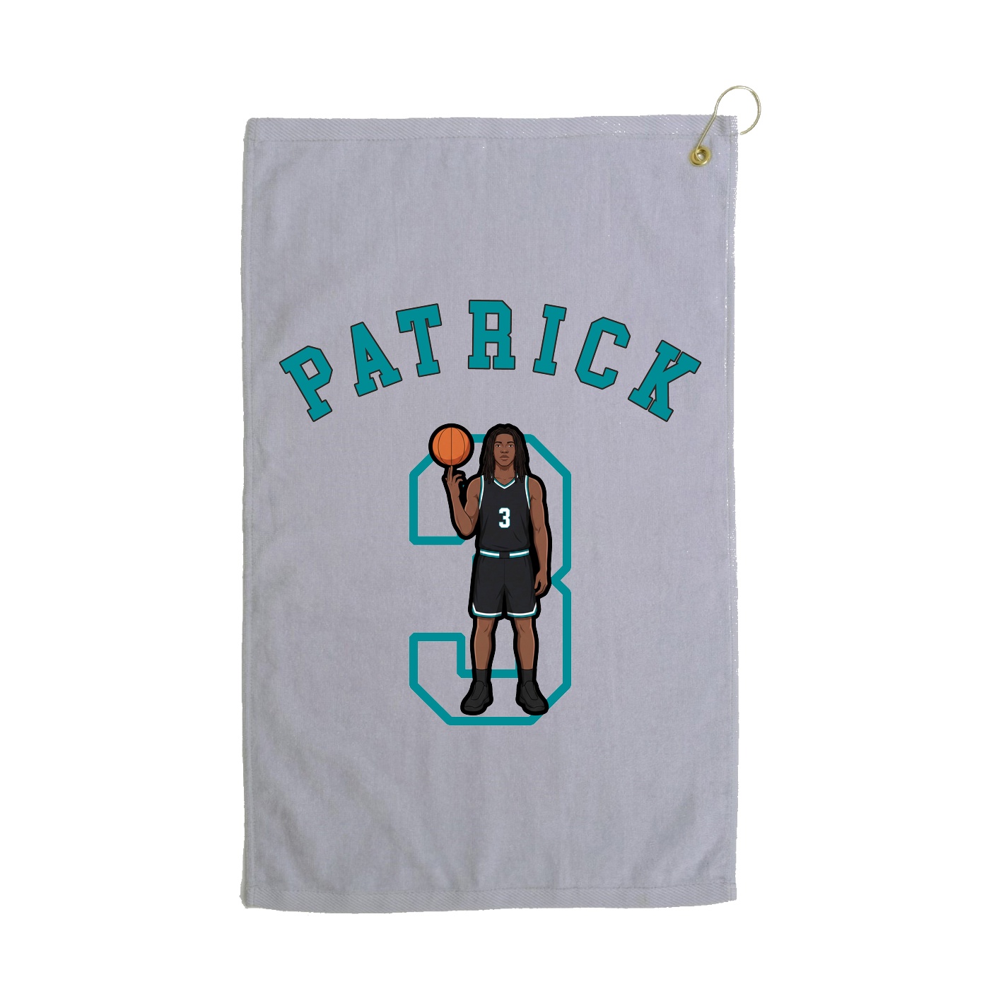 Golf Towel — Shirsey Arch in Grey
