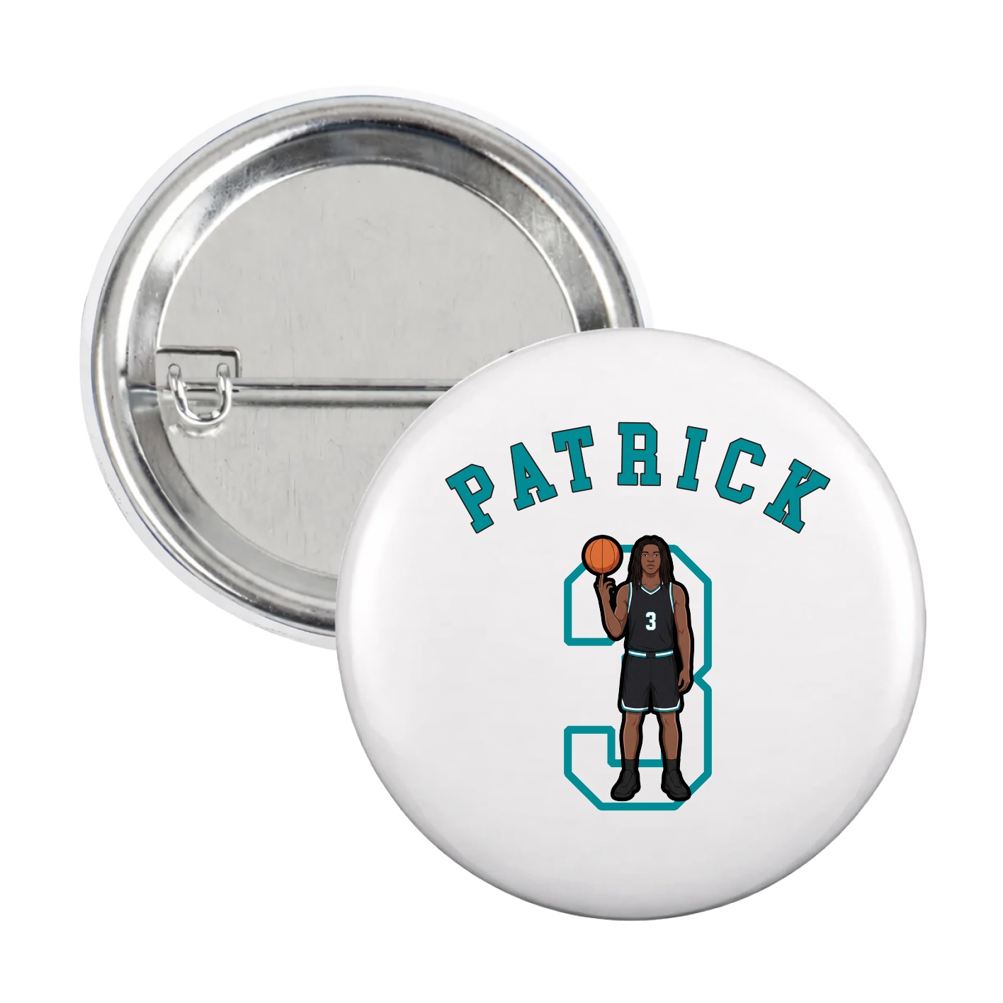 Game Day Button — Shirsey Arch in White